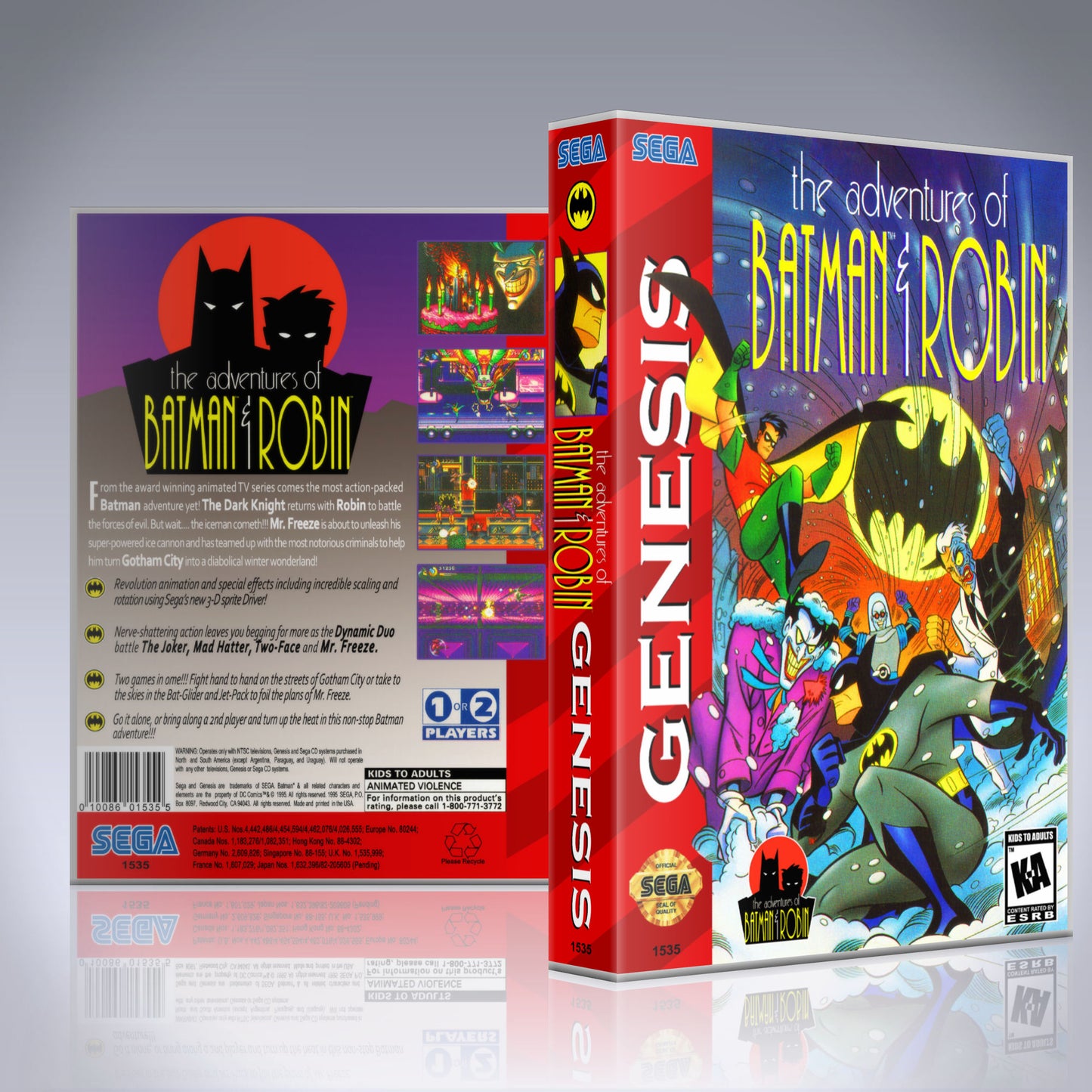 Sega Genesis - UGC - Adventures of Batman and Robin