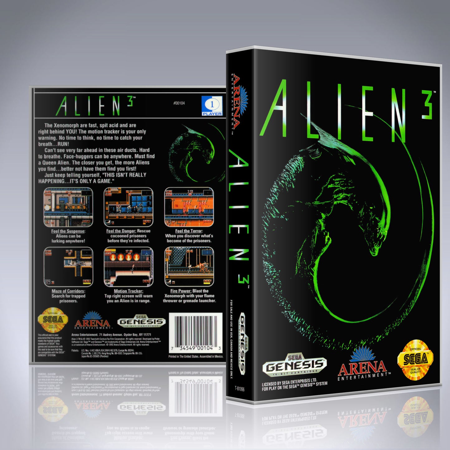 Sega Genesis - UGC - Alien 3
