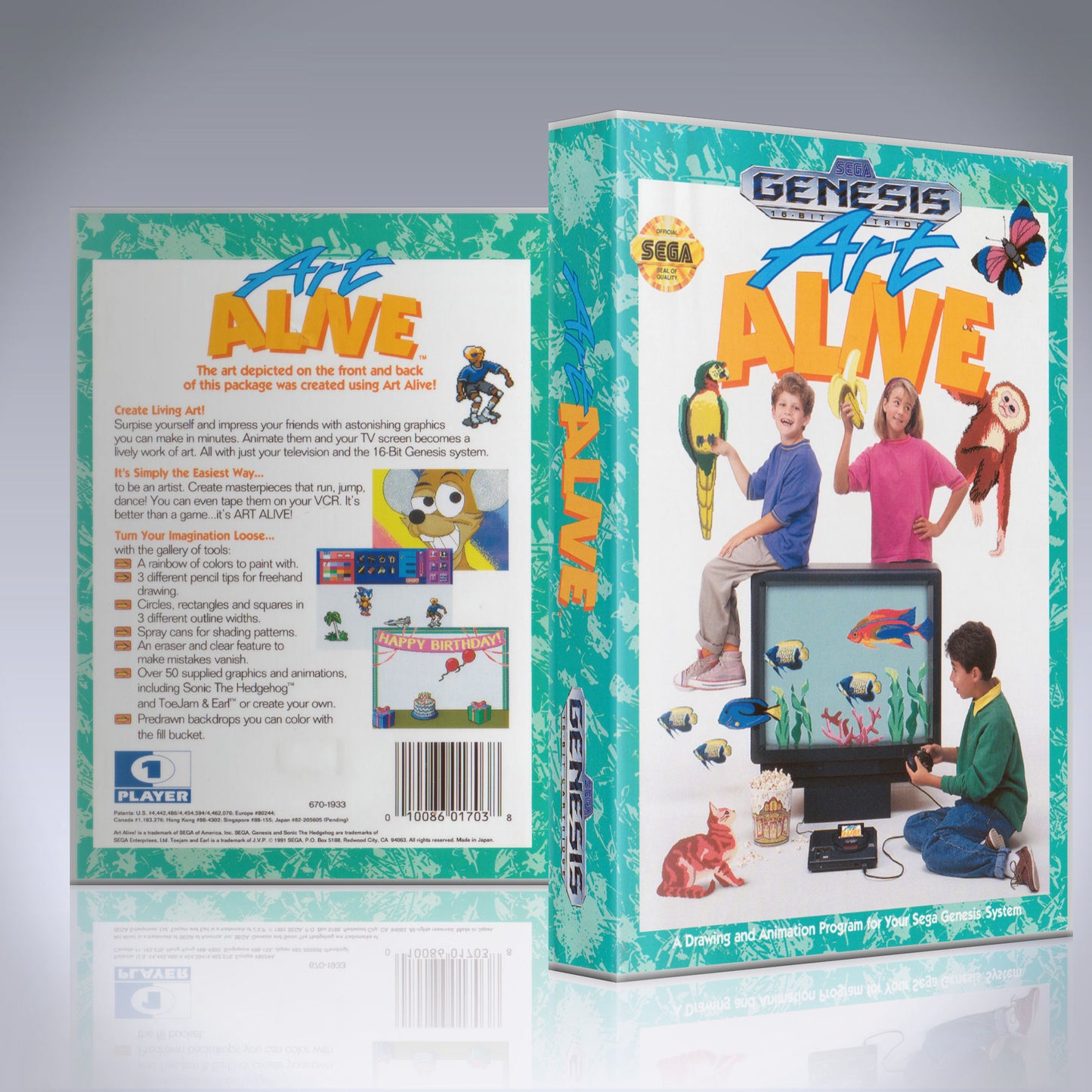 Sega Genesis - UGC - Art Alive