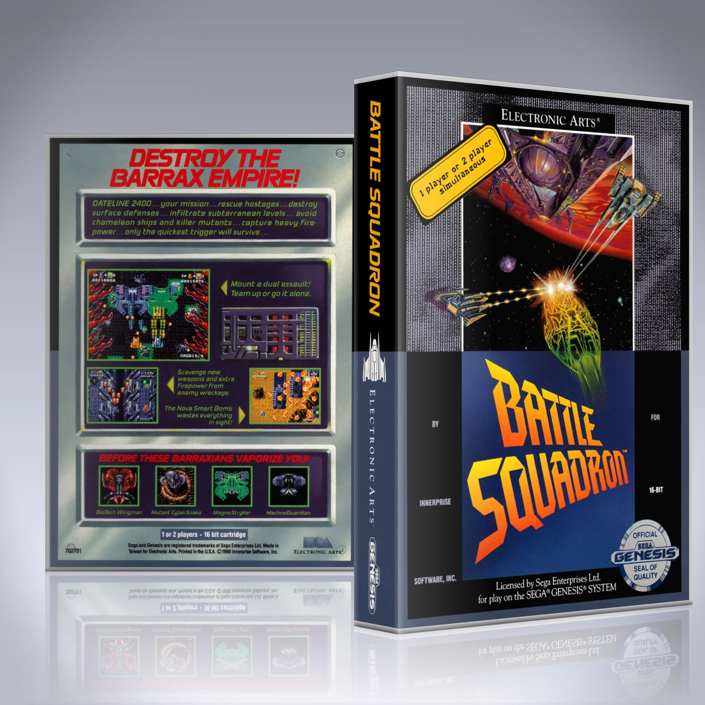 Sega Genesis - UGC - Battle Squadron