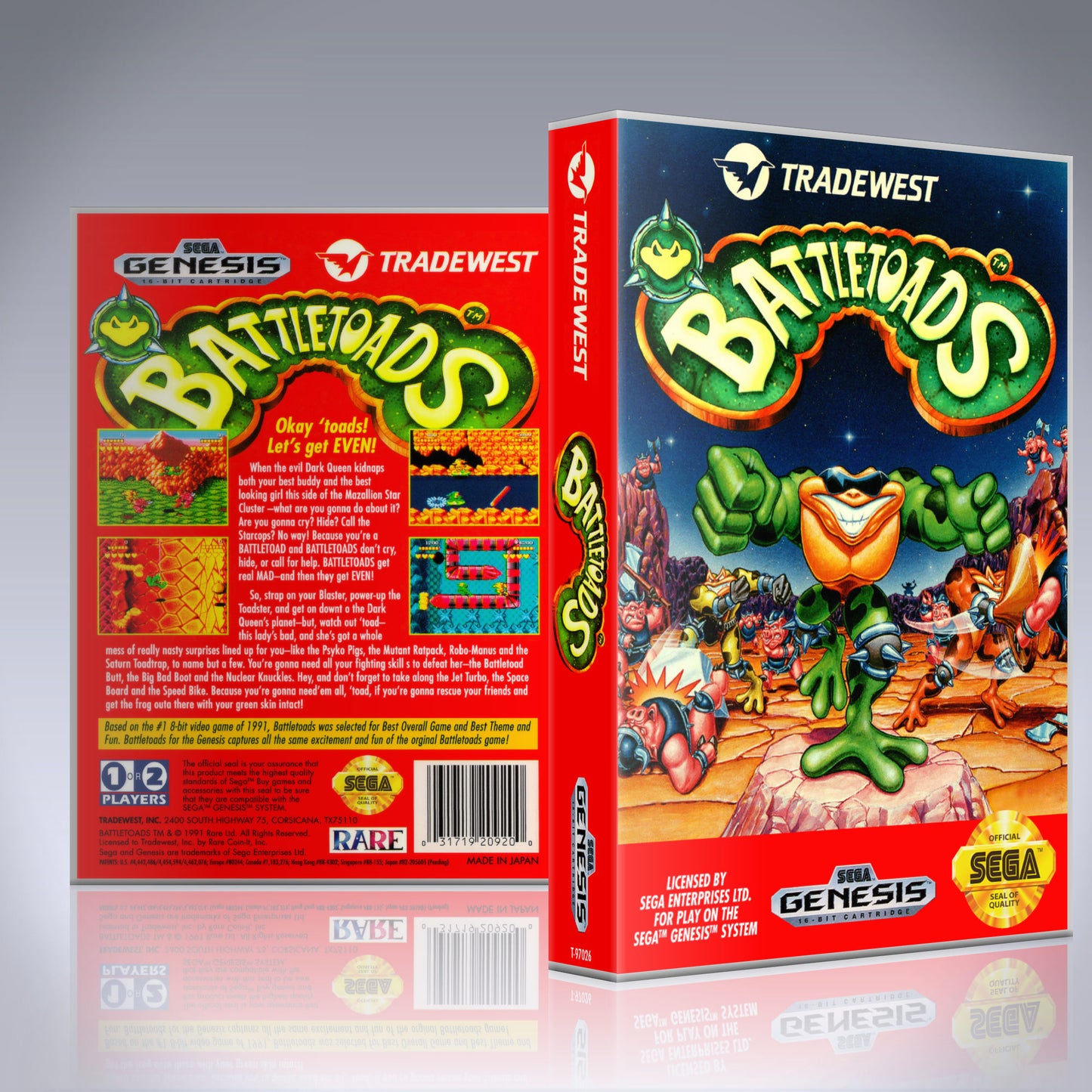 Sega Genesis - UGC - Battletoads