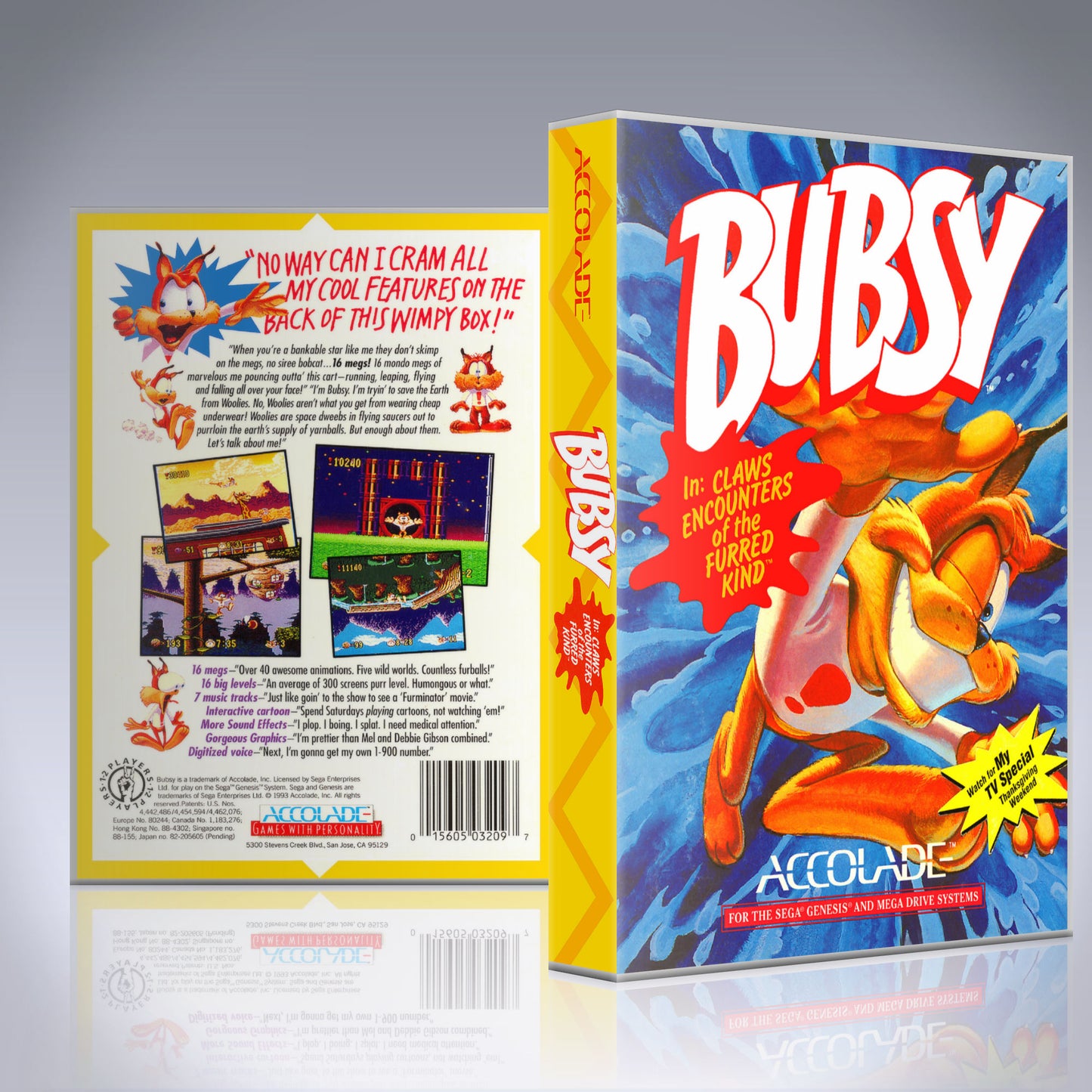 Sega Genesis - UGC - Bubsy