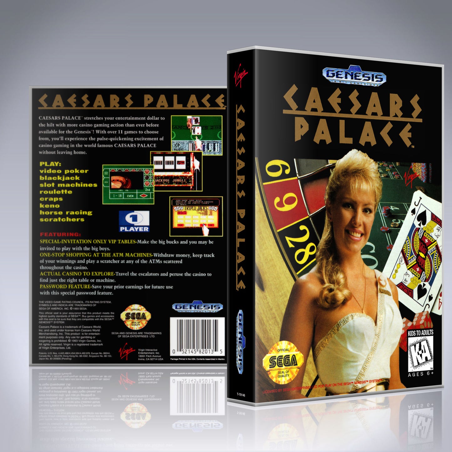 Sega Genesis - UGC - Caesar's Palace