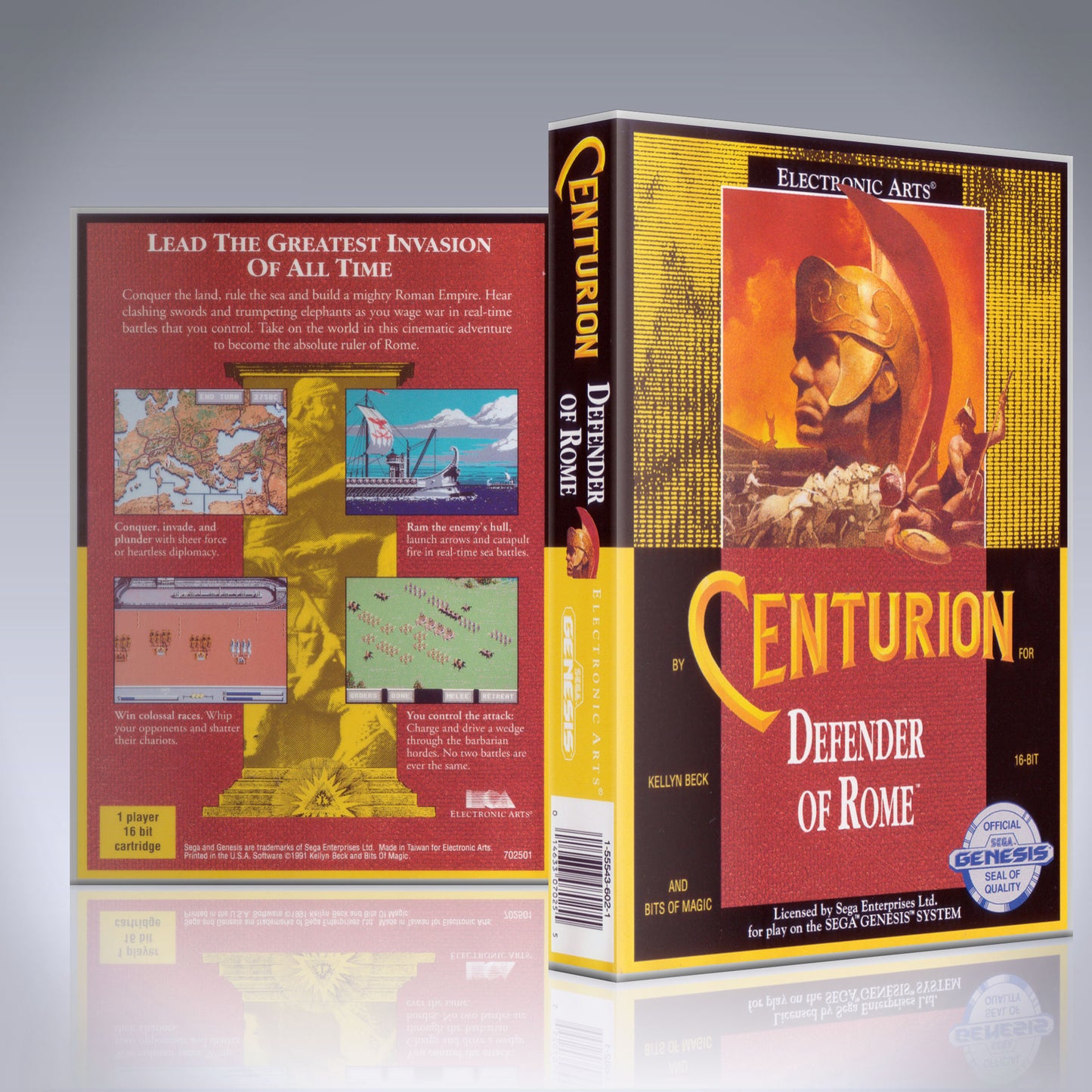 Sega Genesis - UGC - Centurion - Defender of Rome