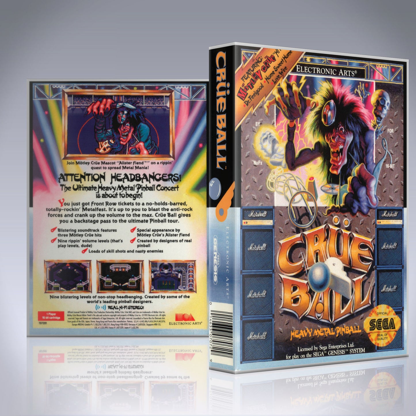 Sega Genesis - UGC - Crueball