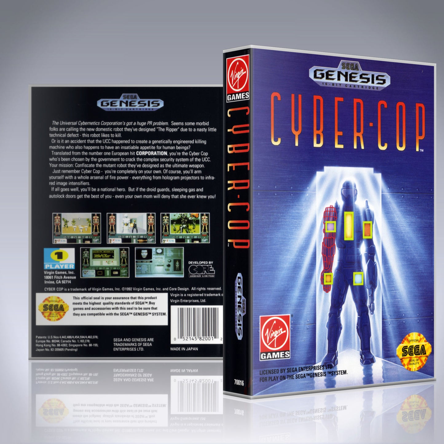 Sega Genesis - UGC - Cyber Cop