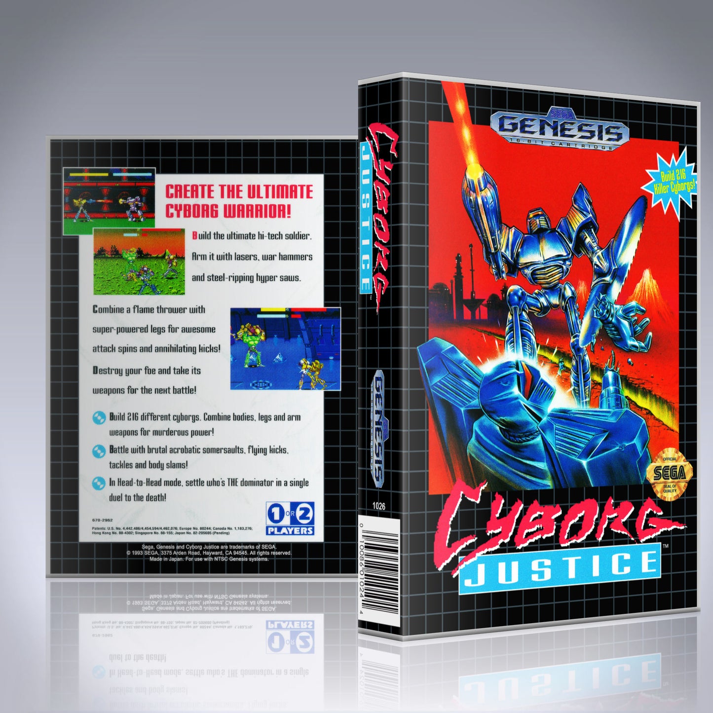 Sega Genesis - UGC - Cyborg Justice