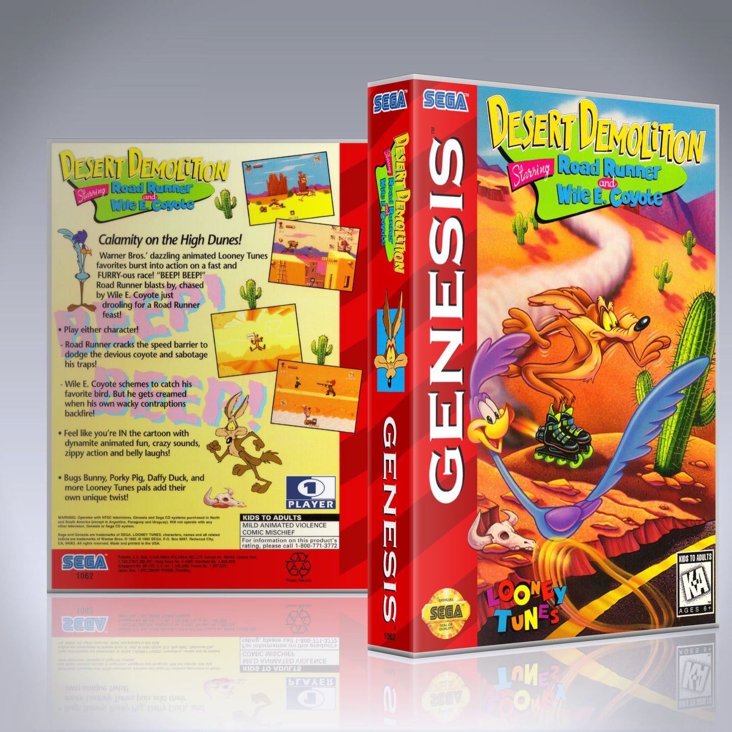 Sega Genesis - UGC - Desert Demolition