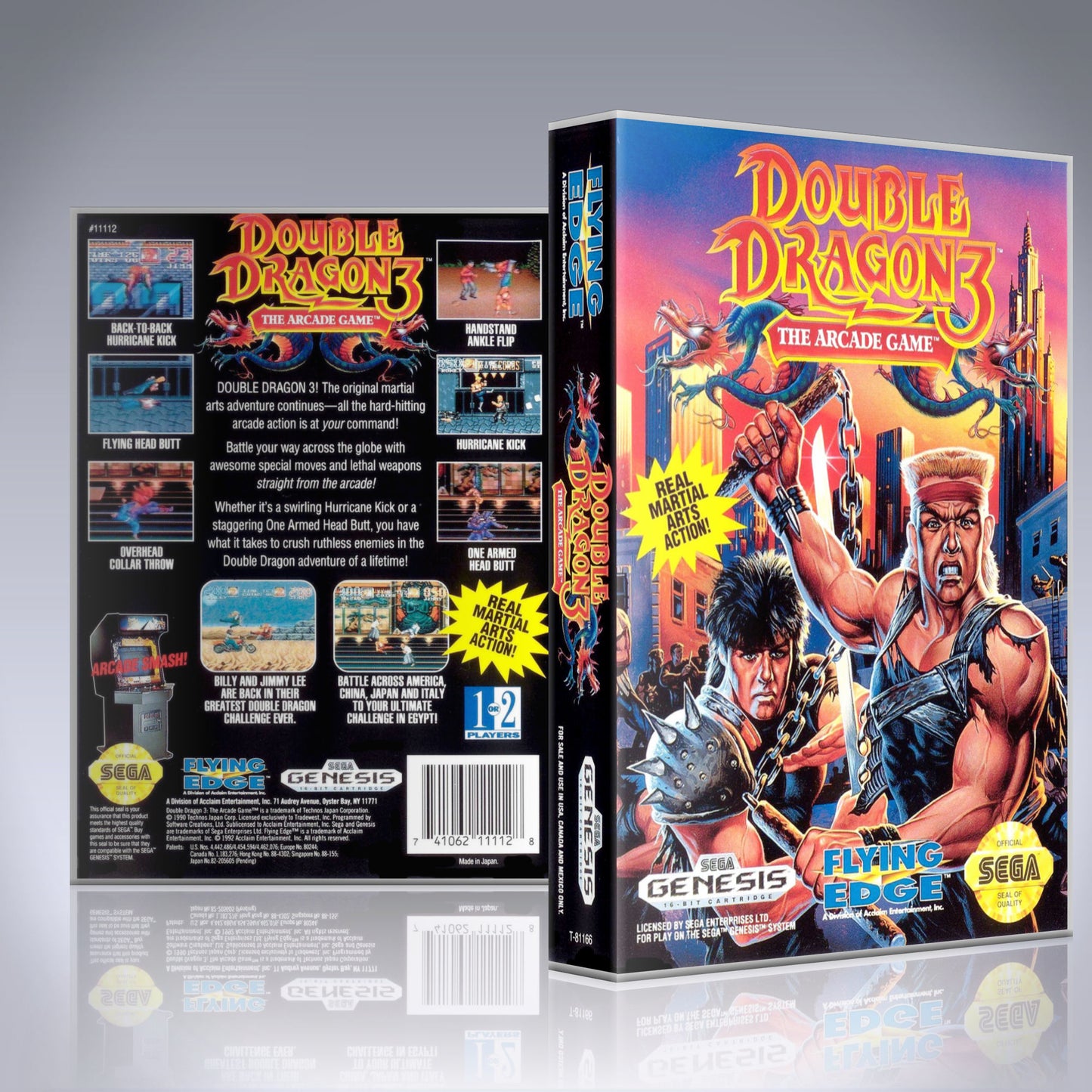 Sega Genesis - UGC - Double Dragon 3