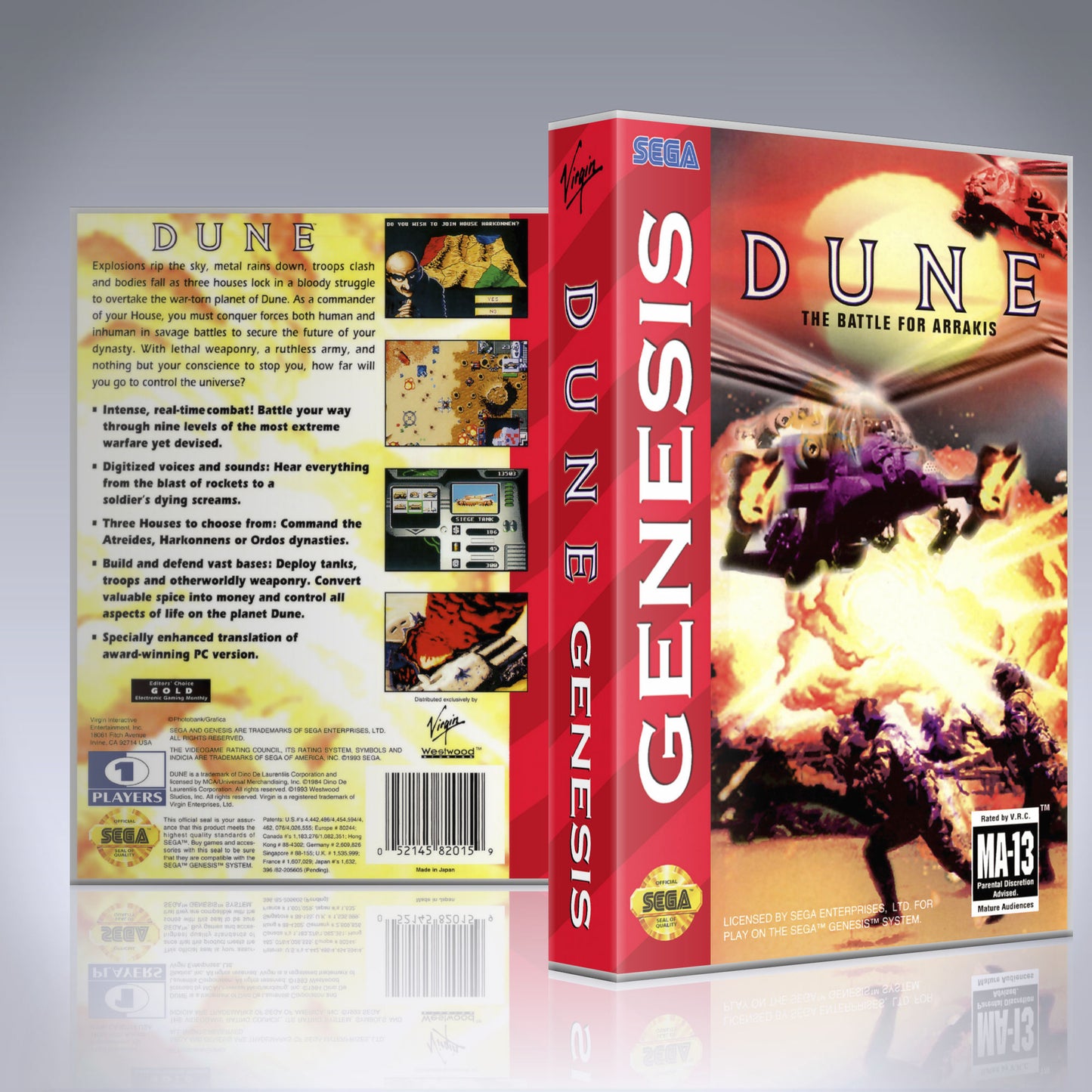Sega Genesis - UGC - Dune II