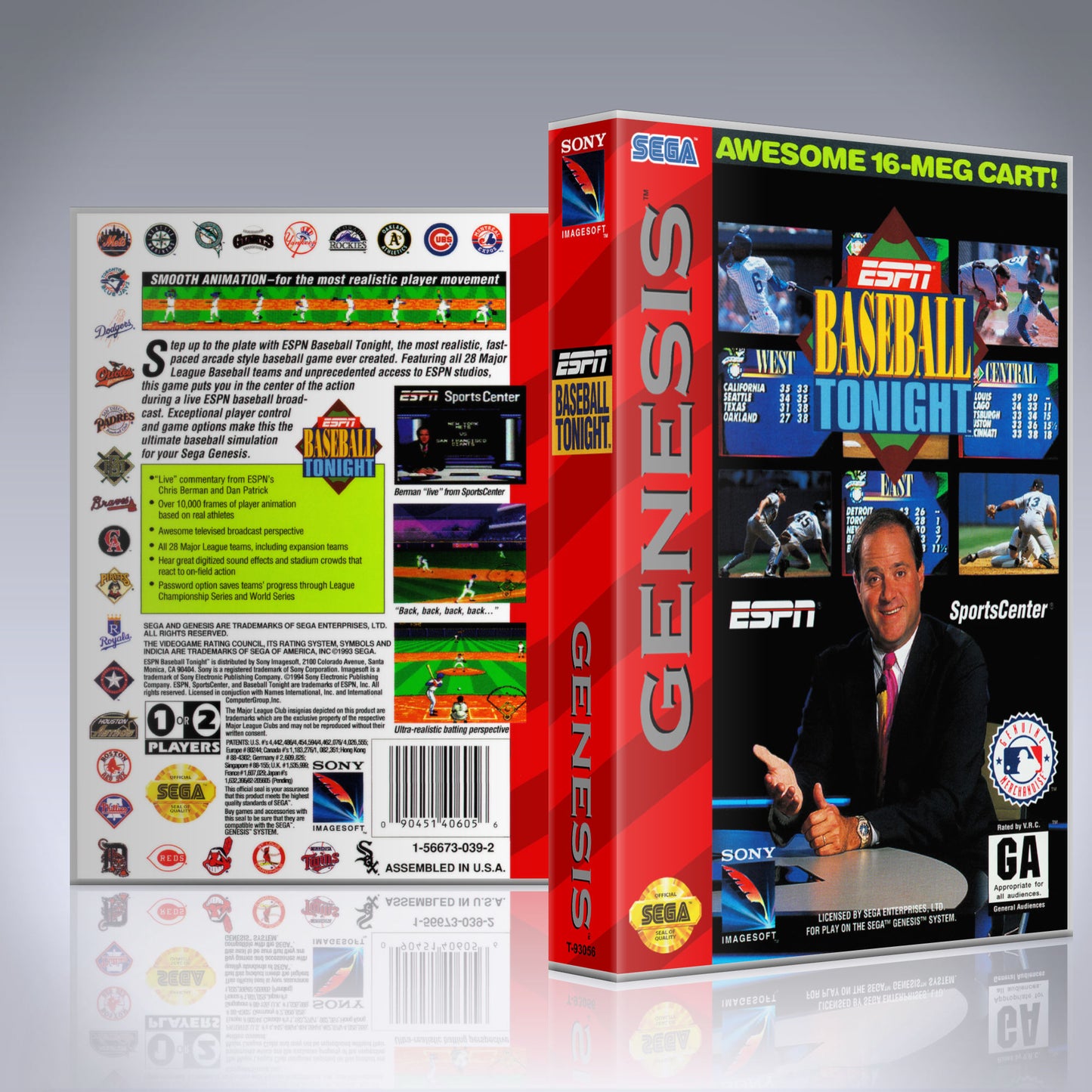 Sega Genesis - UGC - ESPN - Baseball Tonight