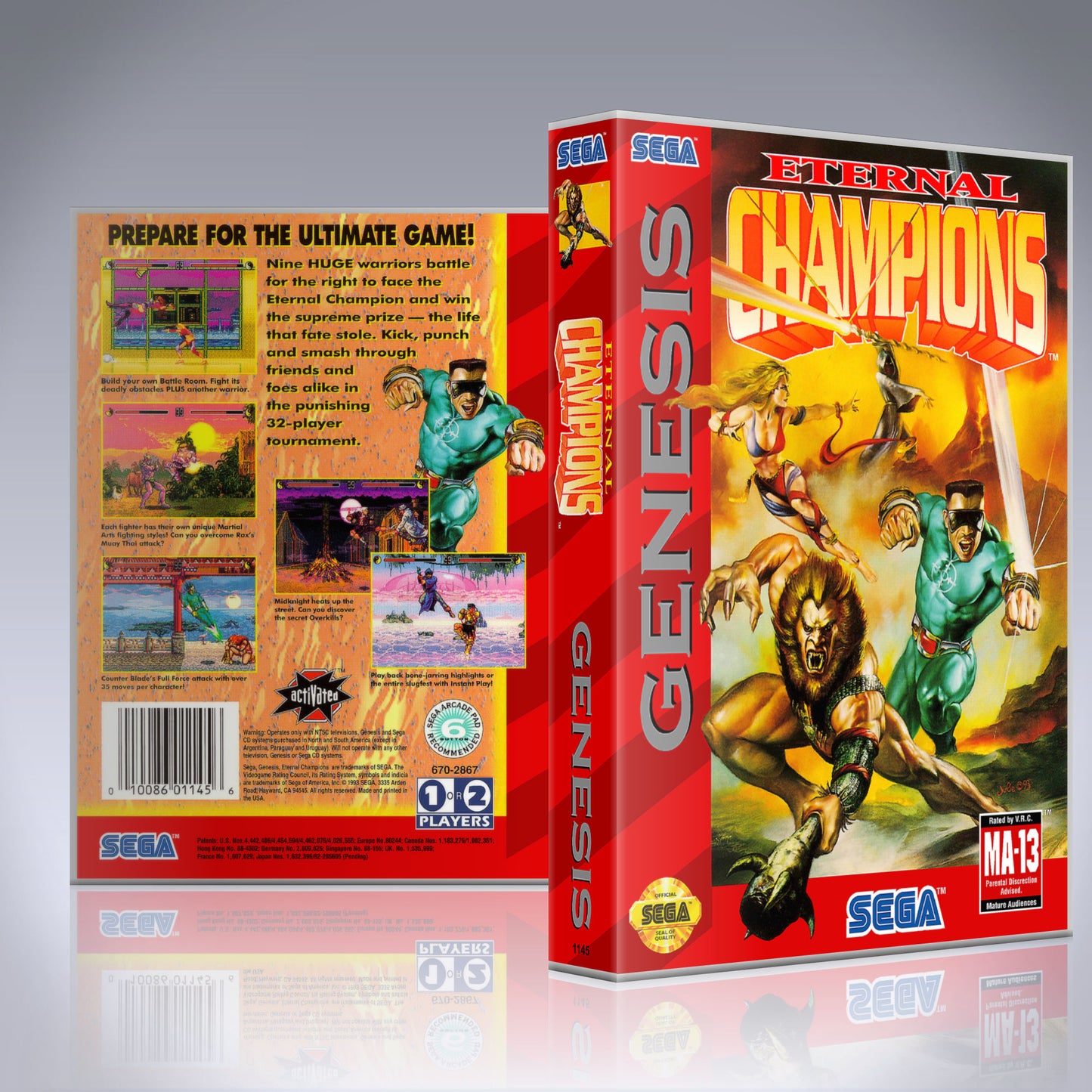 Sega Genesis - UGC - Eternal Champions