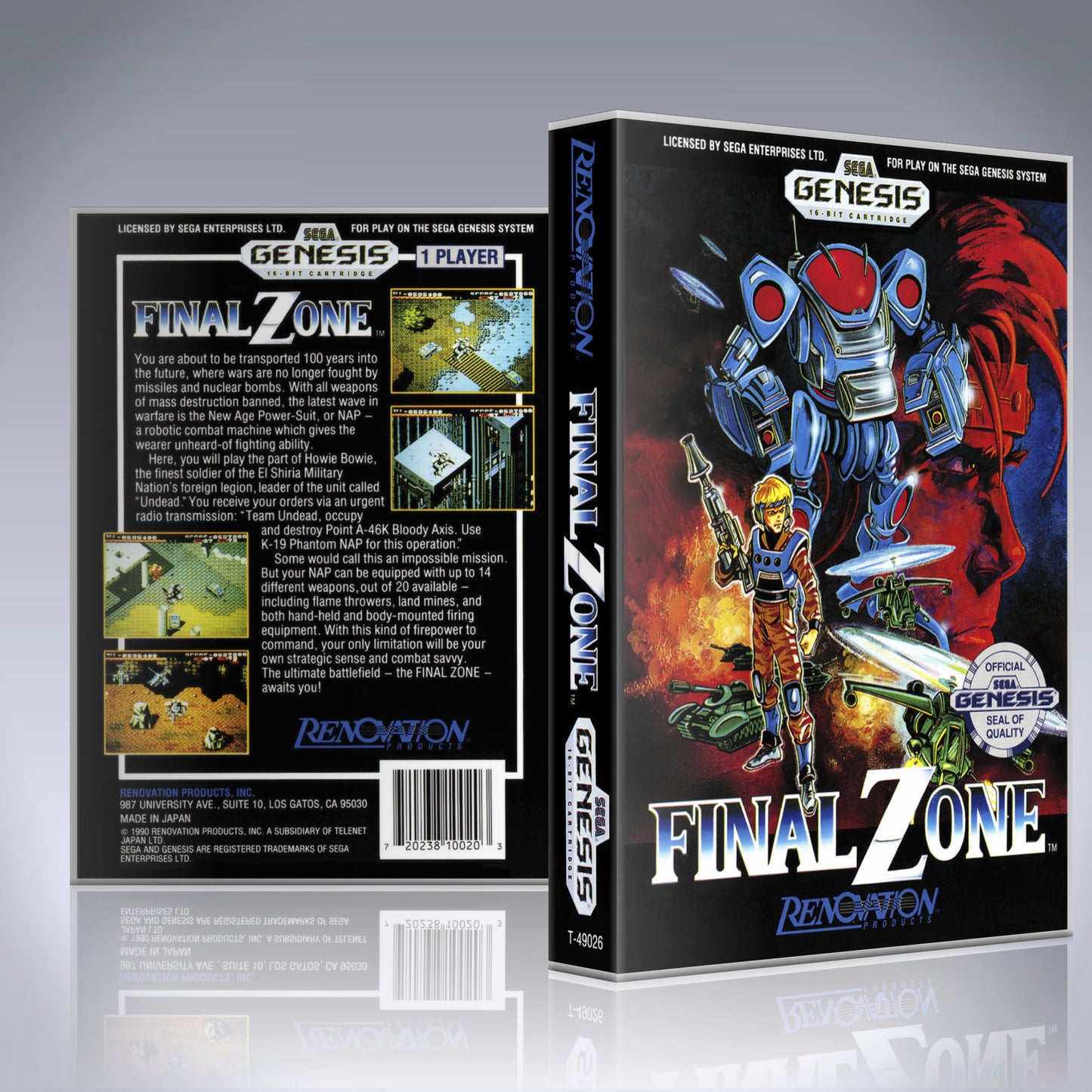 Sega Genesis - UGC - Final Zone