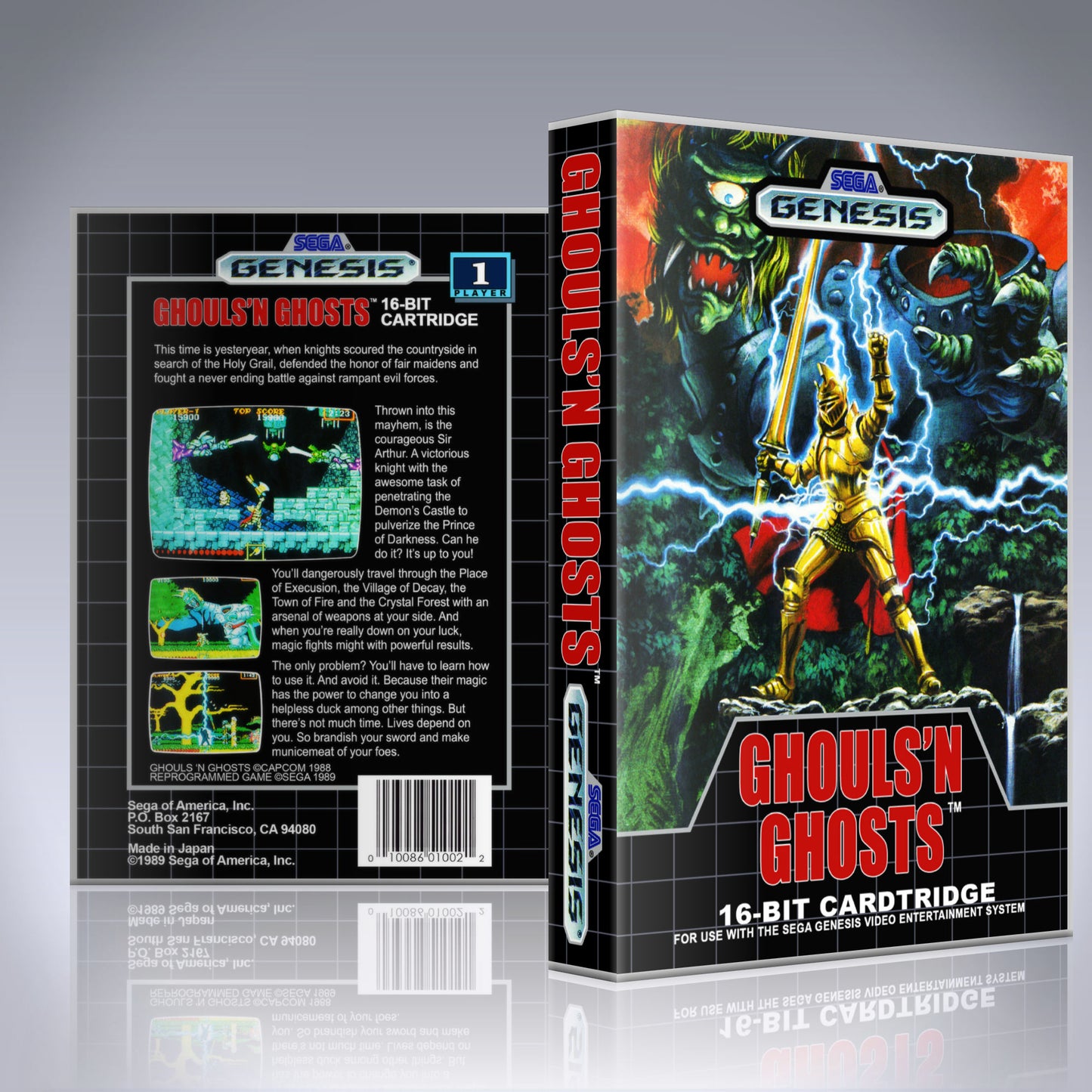 Sega Genesis - UGC - Ghouls and Ghosts