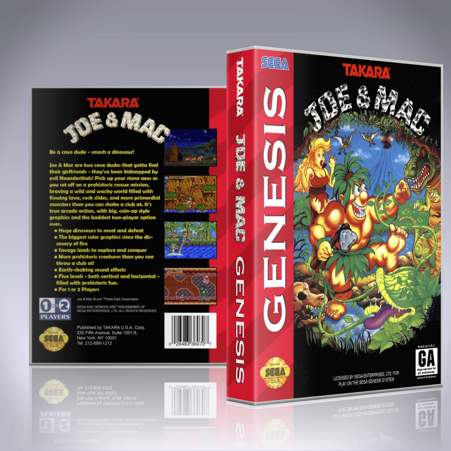 Sega Genesis - UGC - Joe and Mac