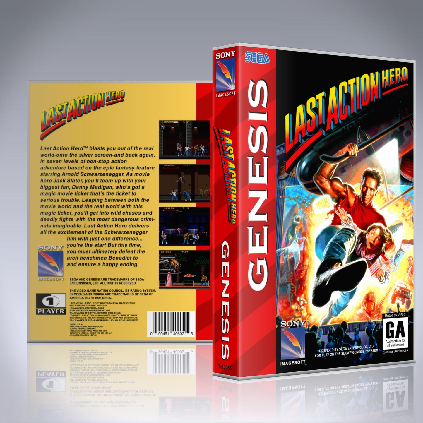 Sega Genesis - UGC - Last Action Hero