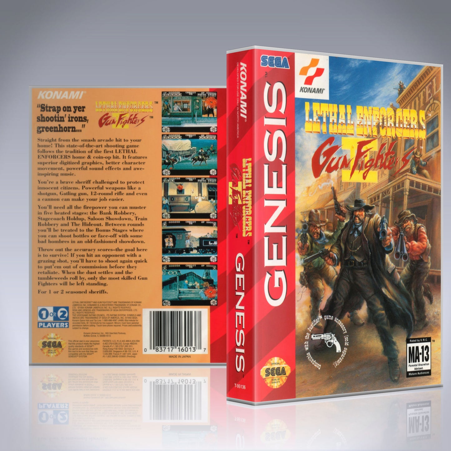 Sega Genesis - UGC - Lethal Enforcers II