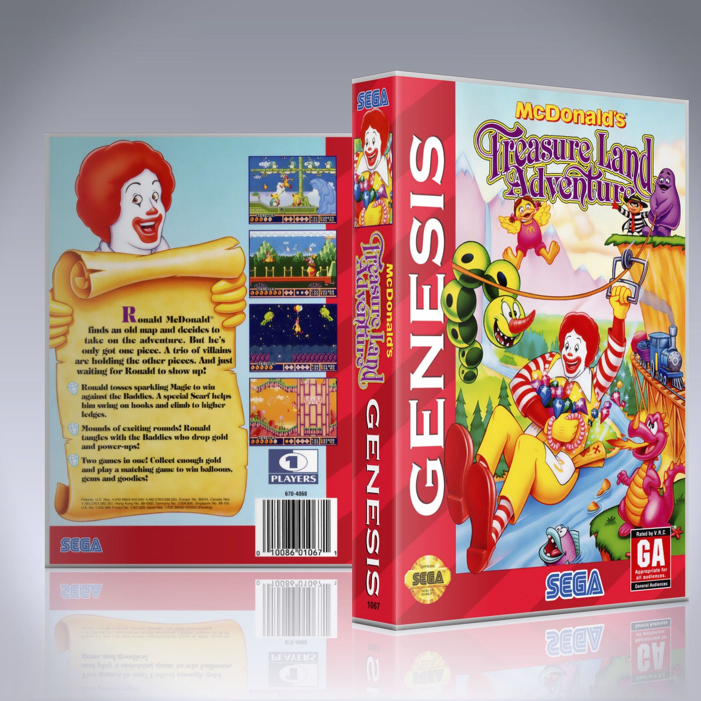 Sega Genesis - UGC - McDonald's Treasureland Adventure
