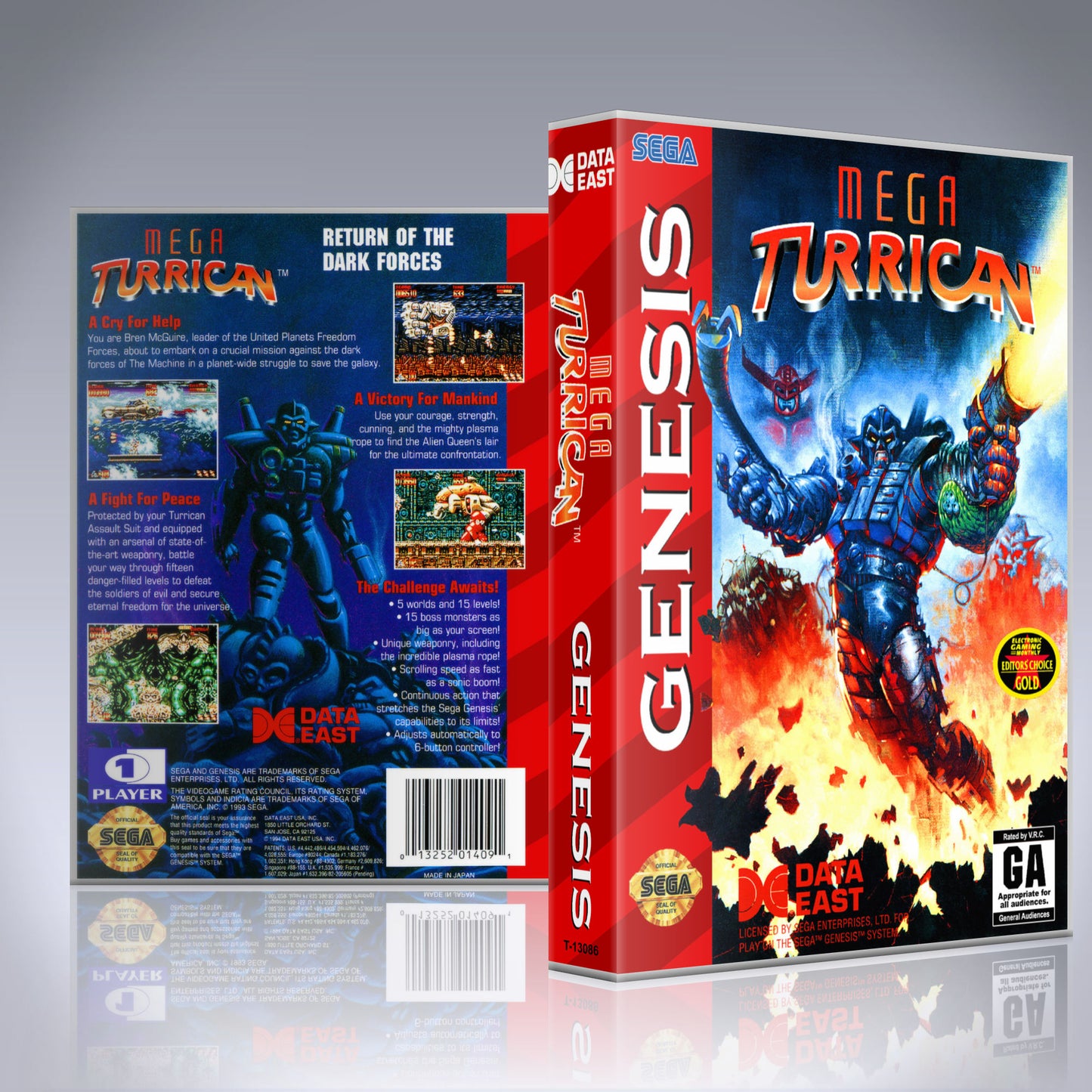 Sega Genesis - UGC - Mega Turrican