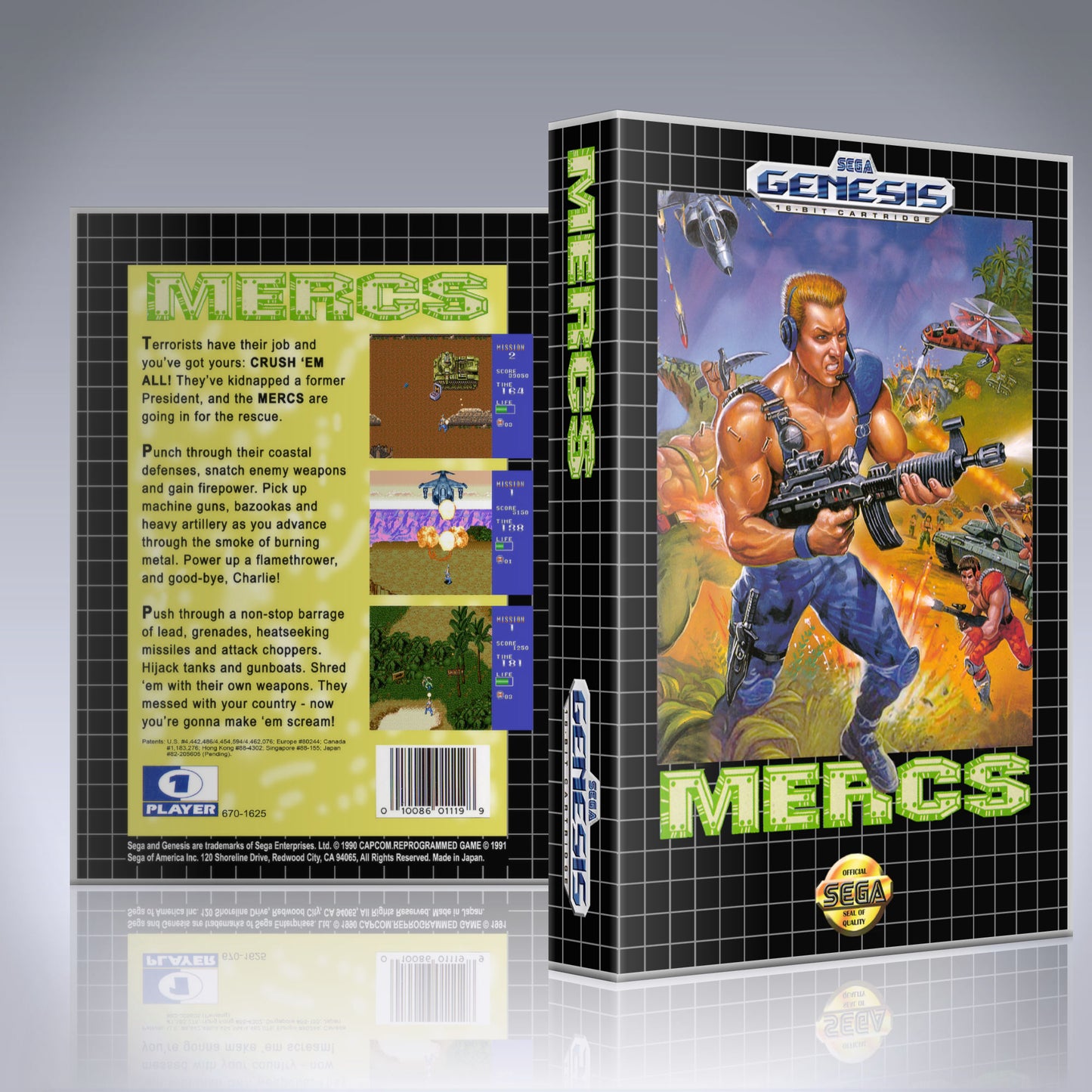 Sega Genesis - UGC - Mercs