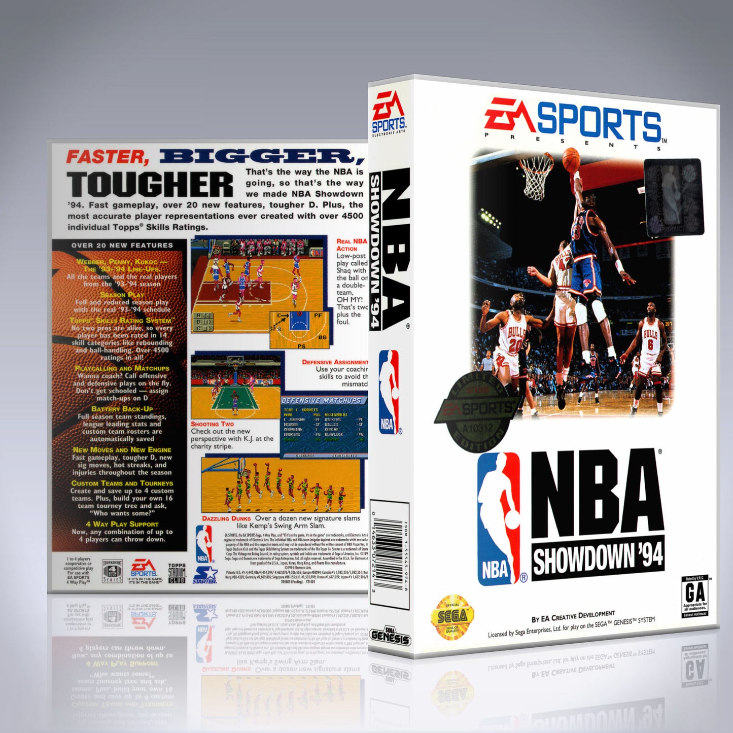 Sega Genesis - UGC - NBA Showdown '94