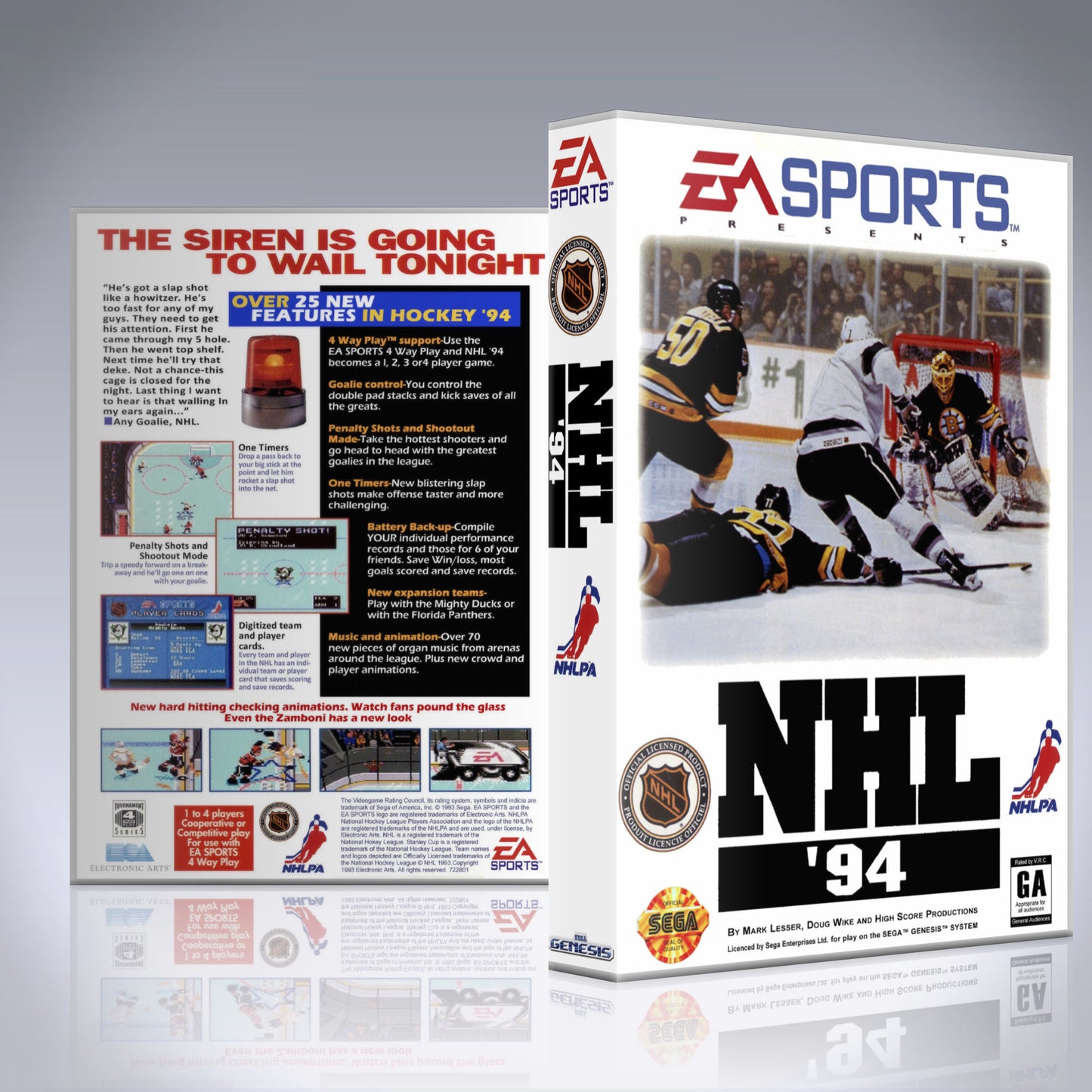 Sega Genesis - UGC - NHL '94