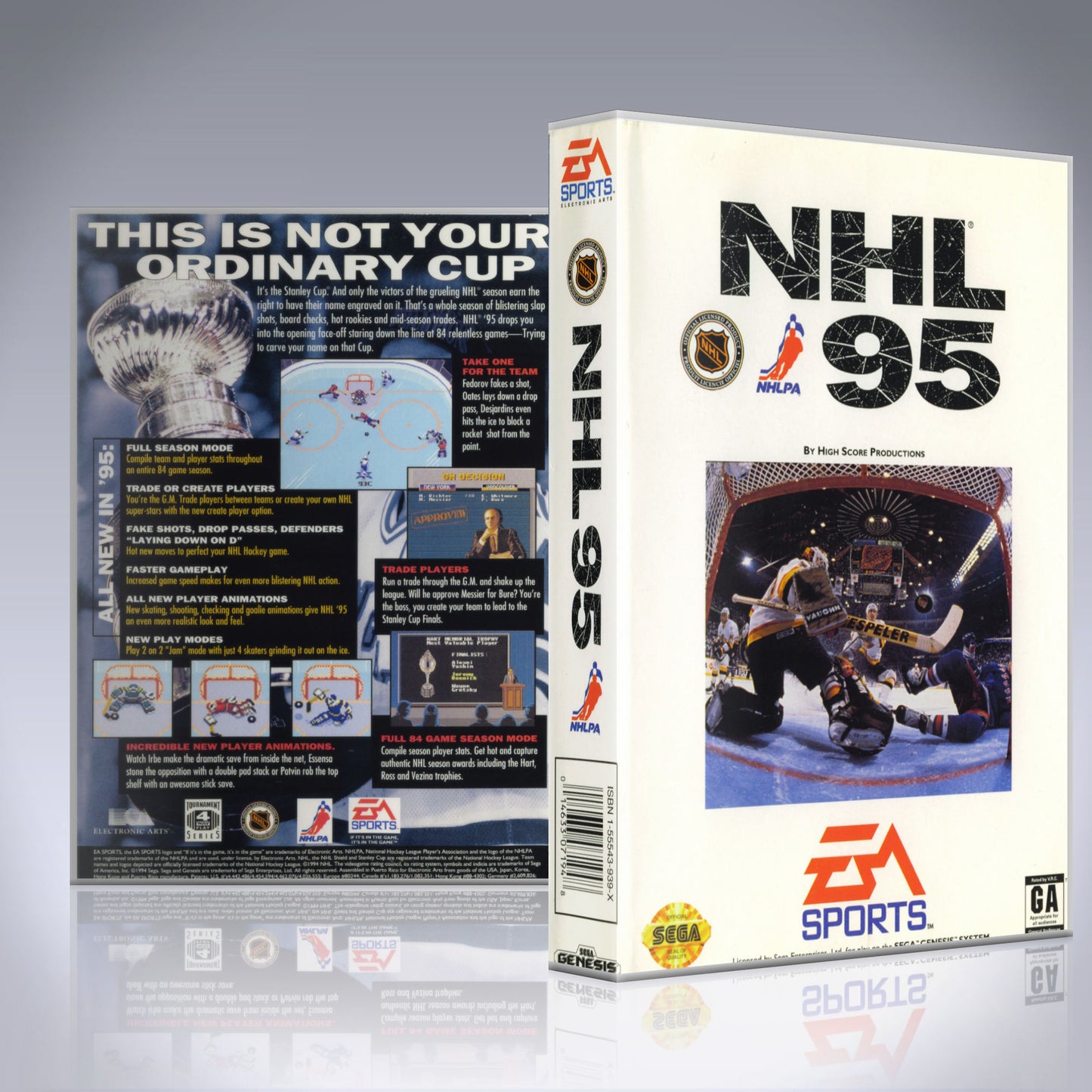 Sega Genesis - UGC - NHL '95