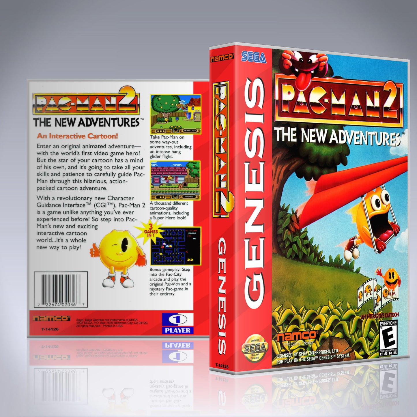 Sega Genesis - UGC - Pac-Man 2 - The New Adventure