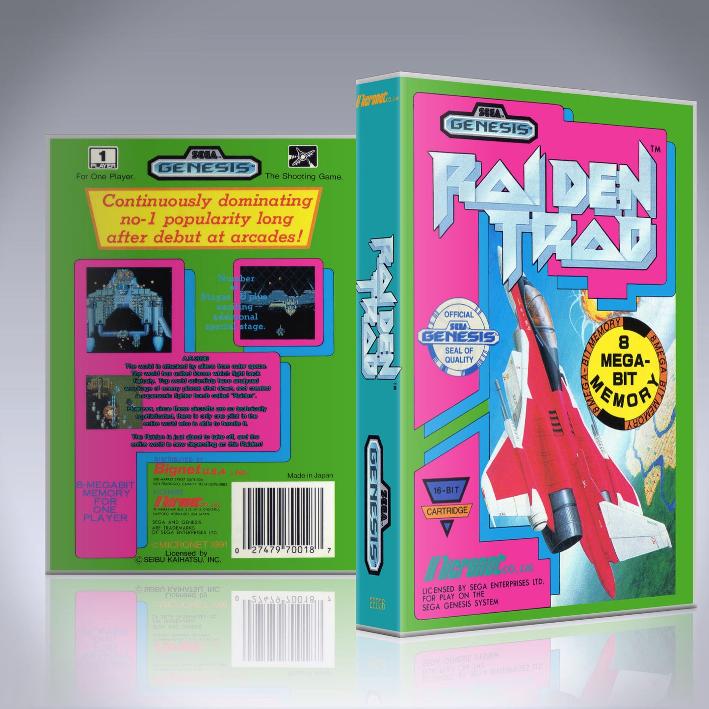 Sega Genesis - UGC - Raiden Trad