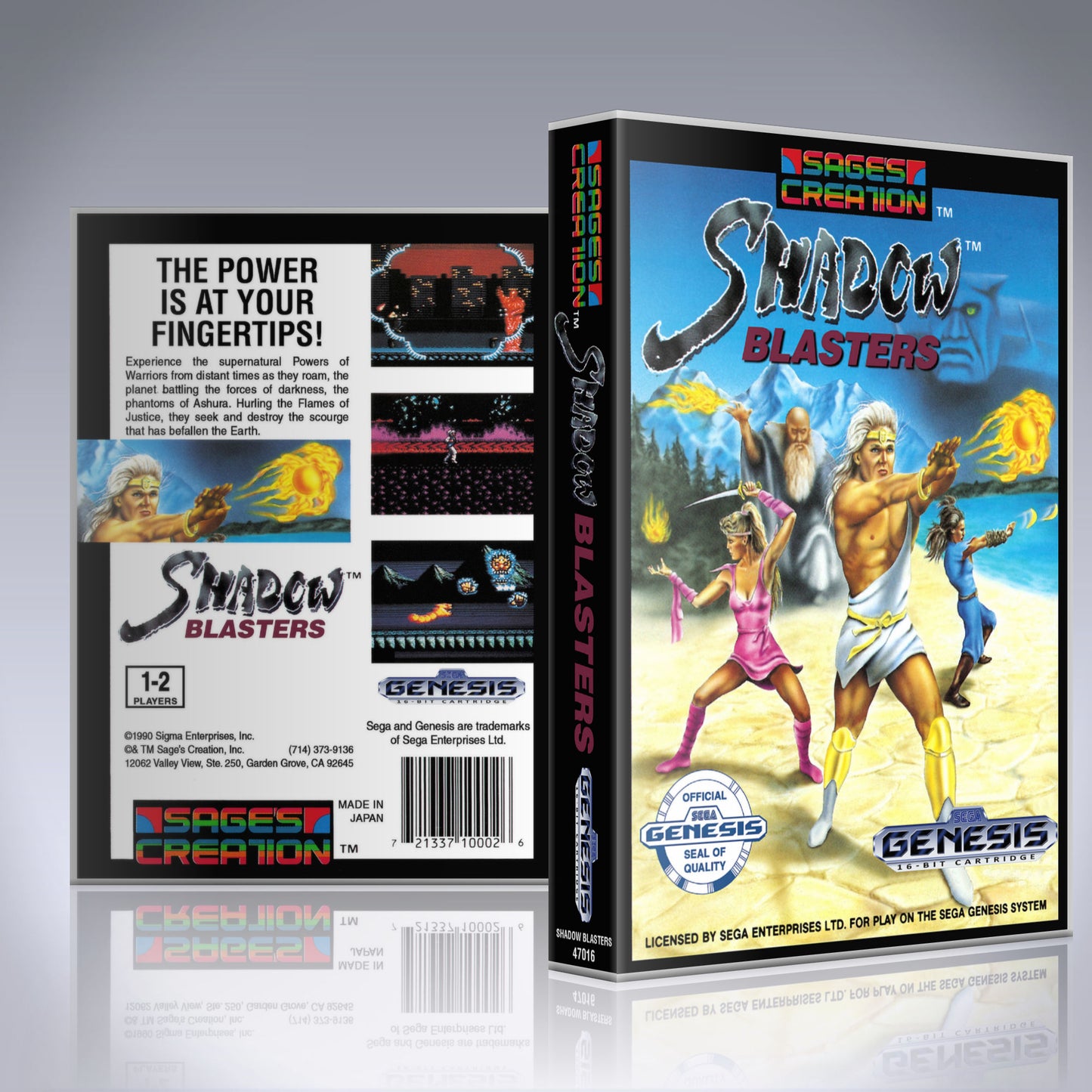 Sega Genesis - UGC - Shadow Blasters