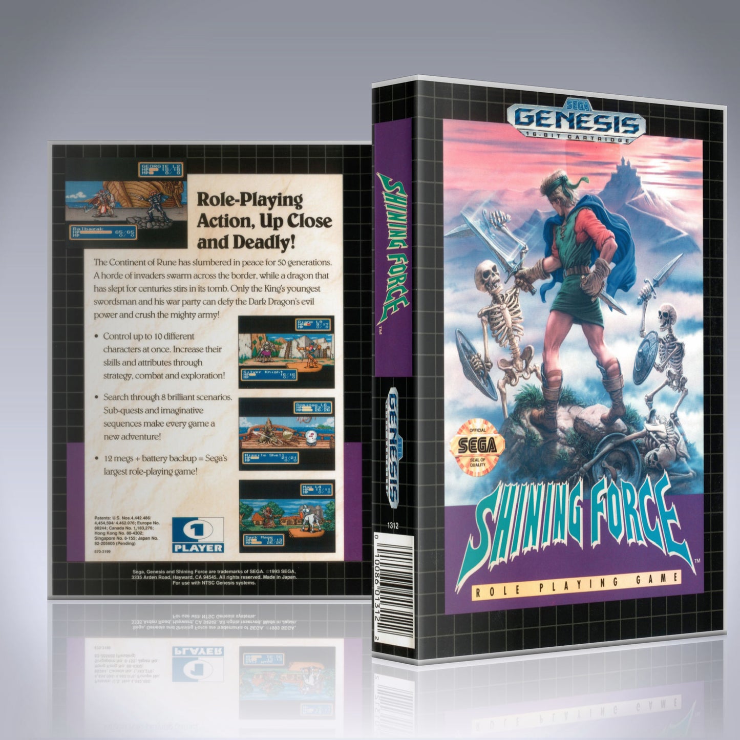 Sega Genesis - UGC - Shining Force