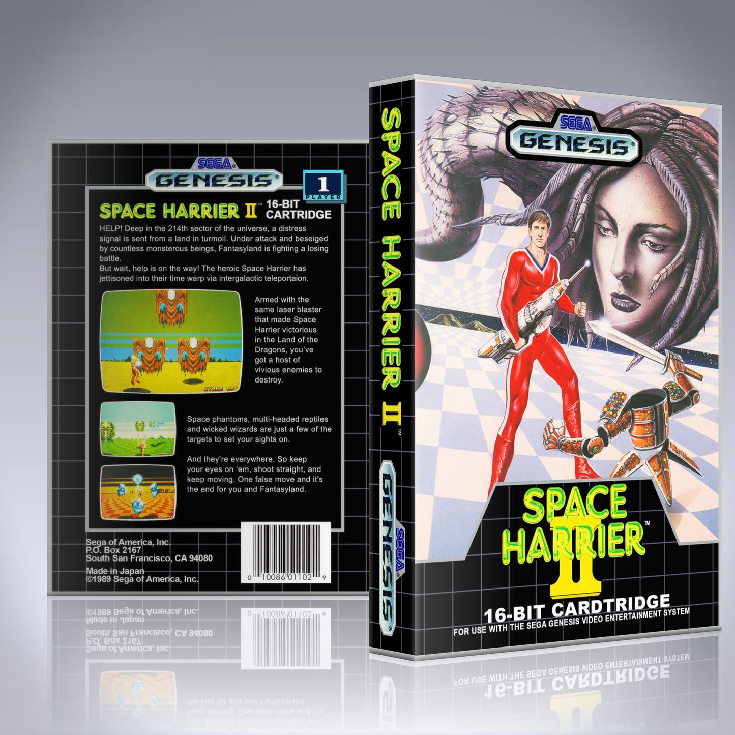 Sega Genesis - UGC - Space Harrier II