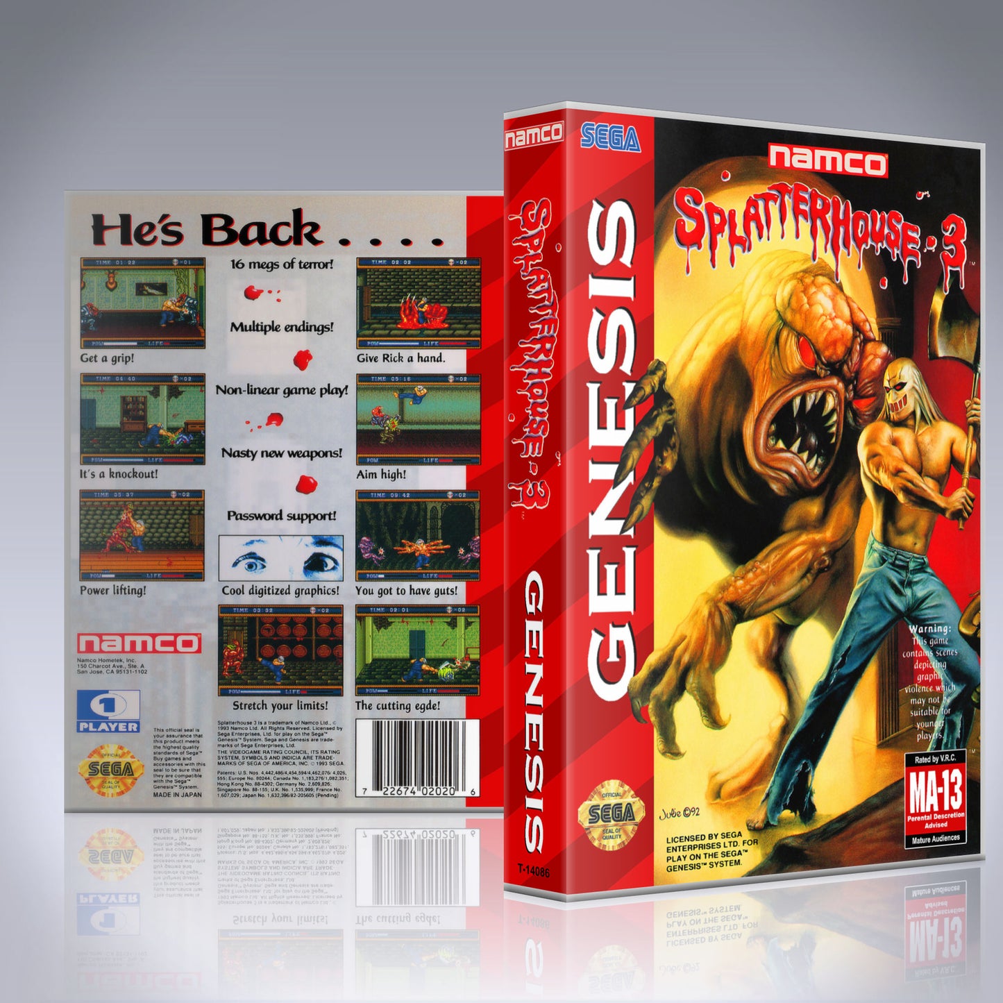 Sega Genesis - UGC - Splatterhouse 3