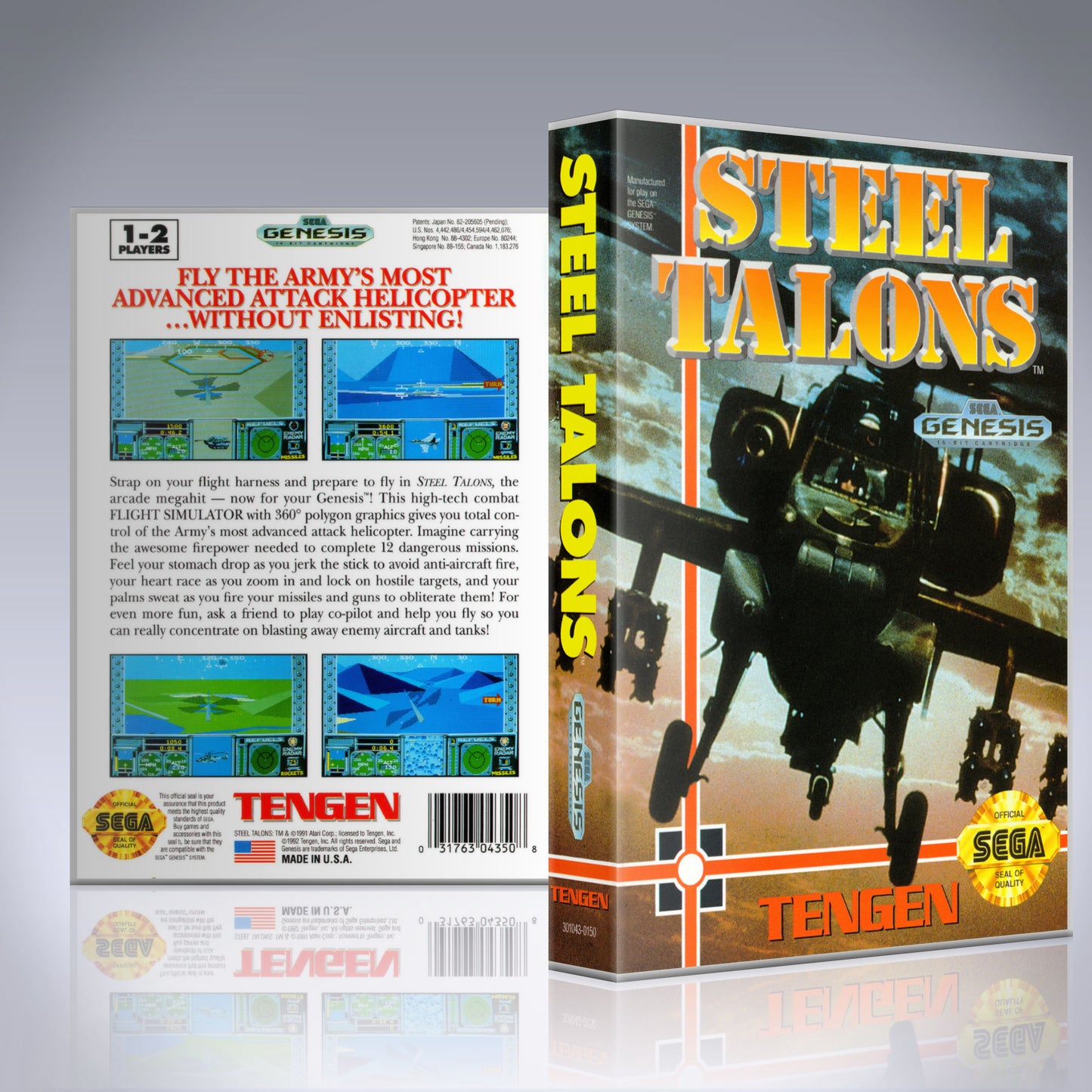 Sega Genesis - UGC - Star Trek - Steel Talons