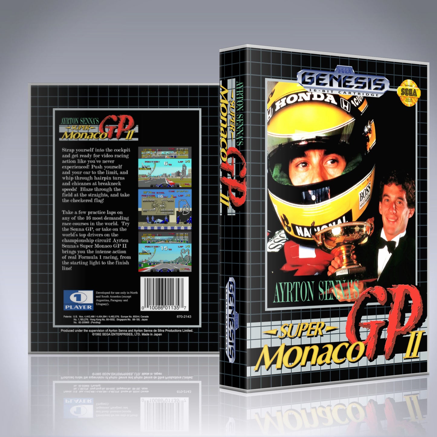 Sega Genesis - UGC - Super Monaco GP II