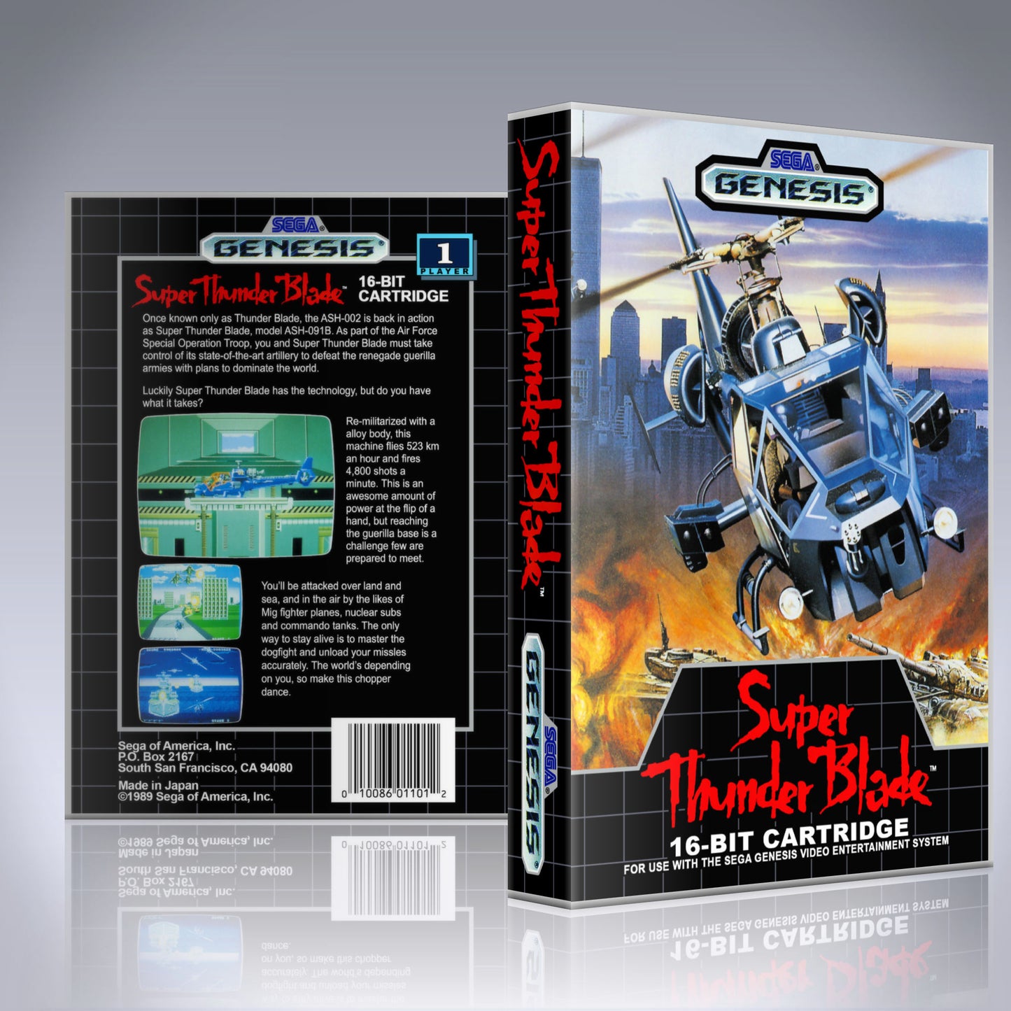 Sega Genesis - UGC - Super Thunder Blade
