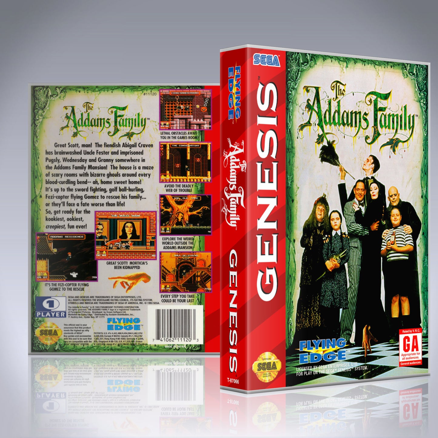 Sega Genesis - UGC - The Addams Family
