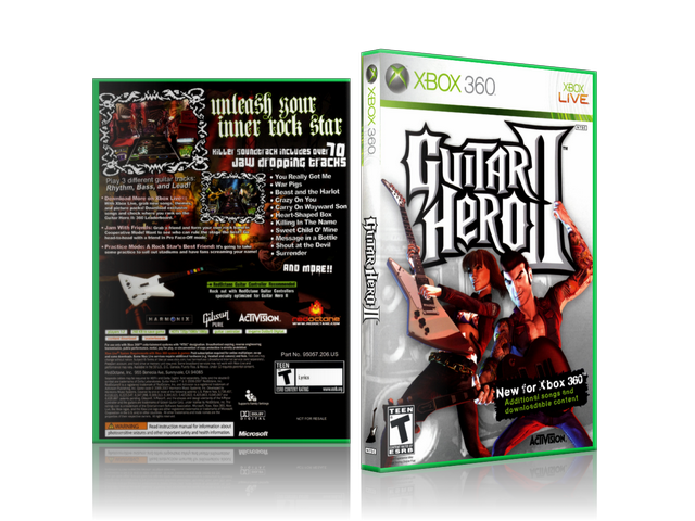 Guitar Hero II Xbox 360