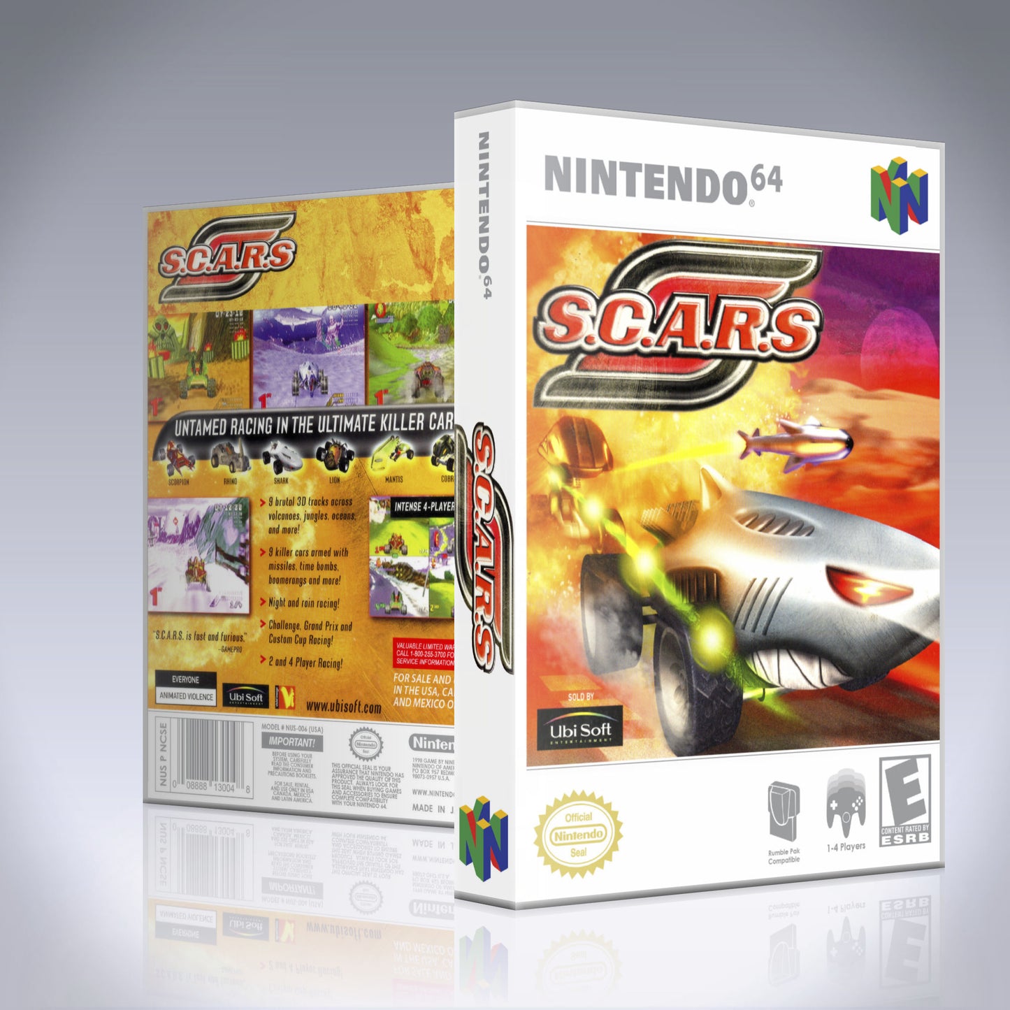 N64 Universal Game Case - NO GAME - SCARS