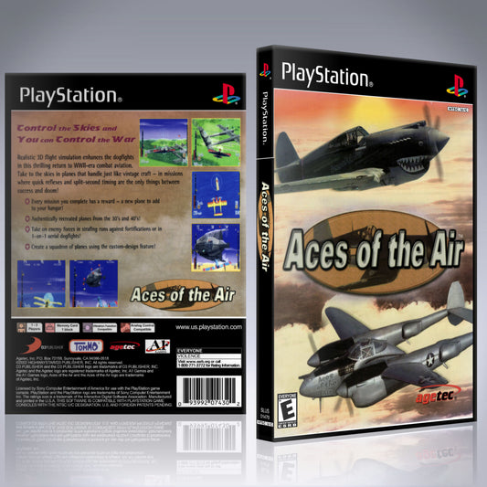 PS1 Case - NO GAME - Aces of the Air