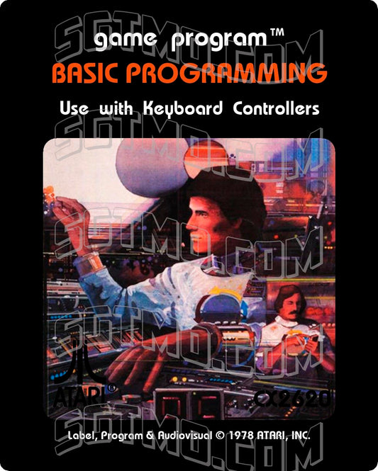 Atari 2600 Label - Basic Programming