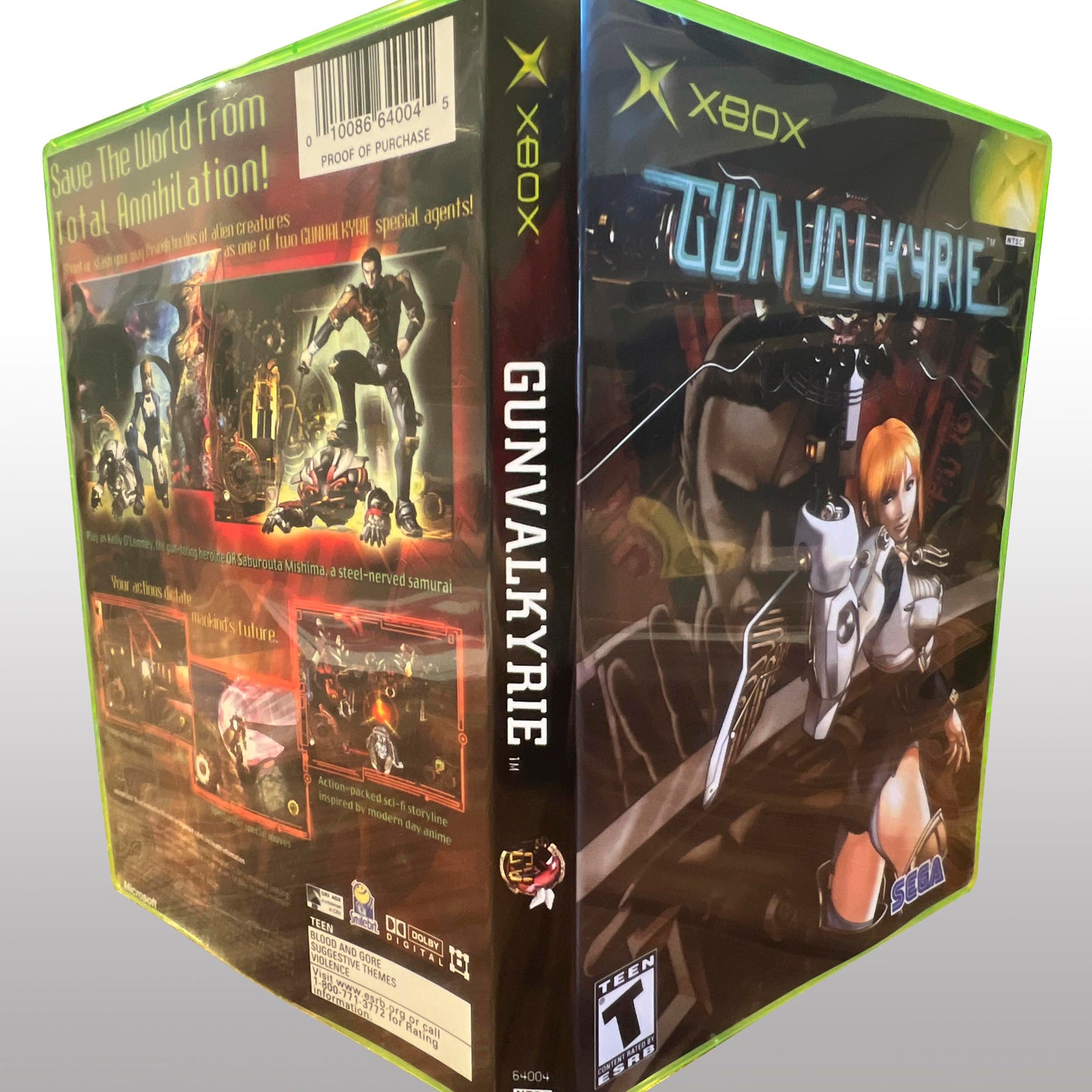 XBox - NO GAME - Gun Valkyrie