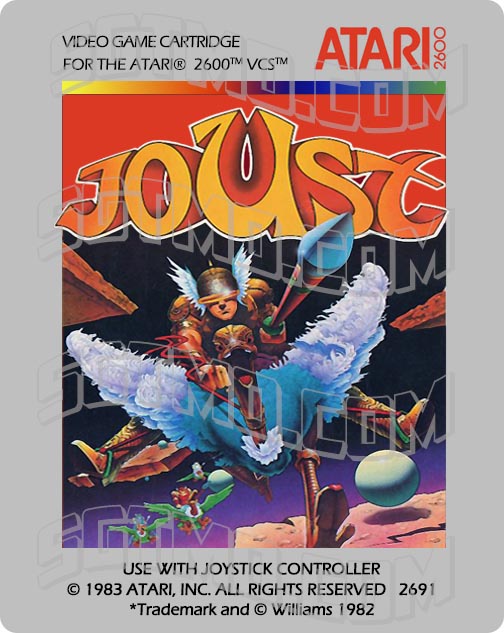 Atari 2600 Label - Joust