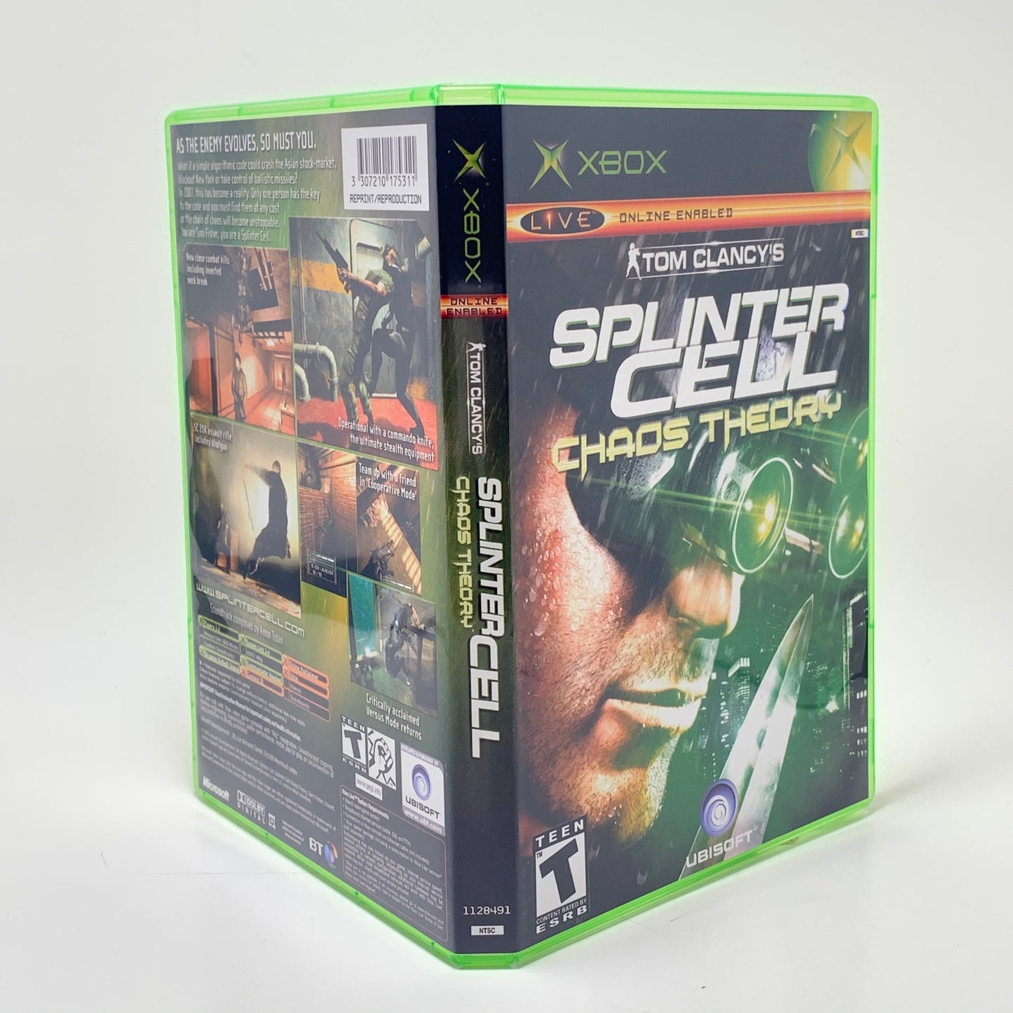 XBox - NO GAME - Splinter Cell - Chaos Theory