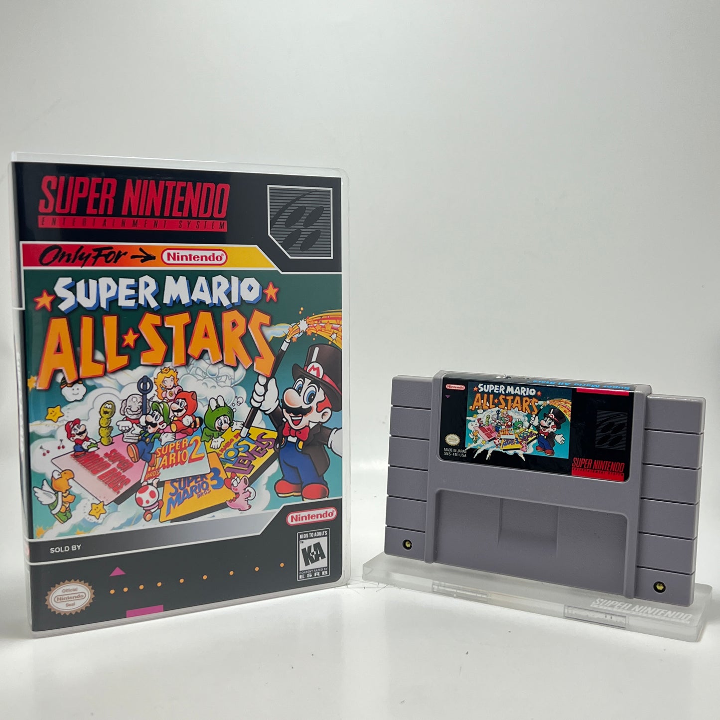 Super Mario All-Stars with Universal Game Case