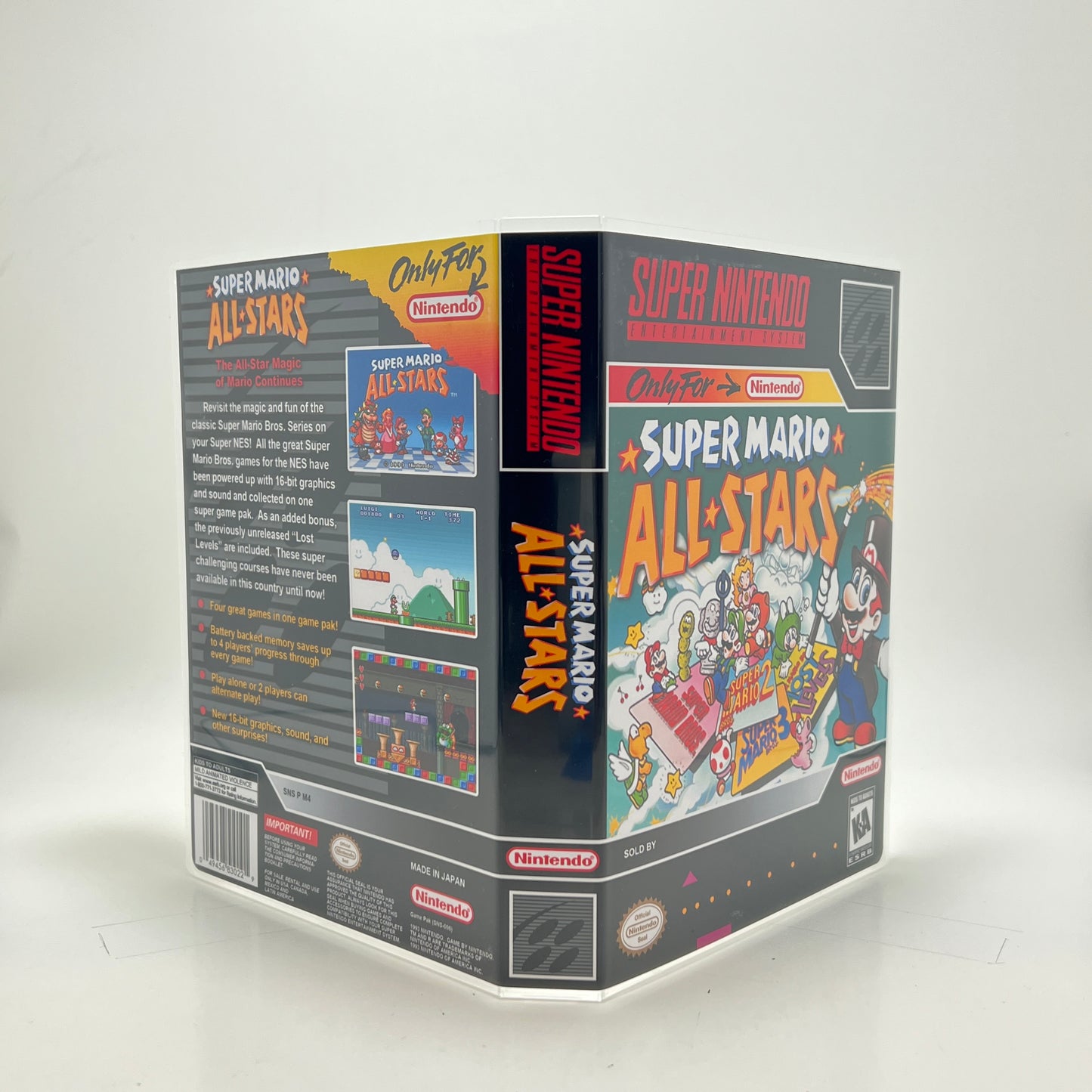 Super Mario All-Stars with Universal Game Case