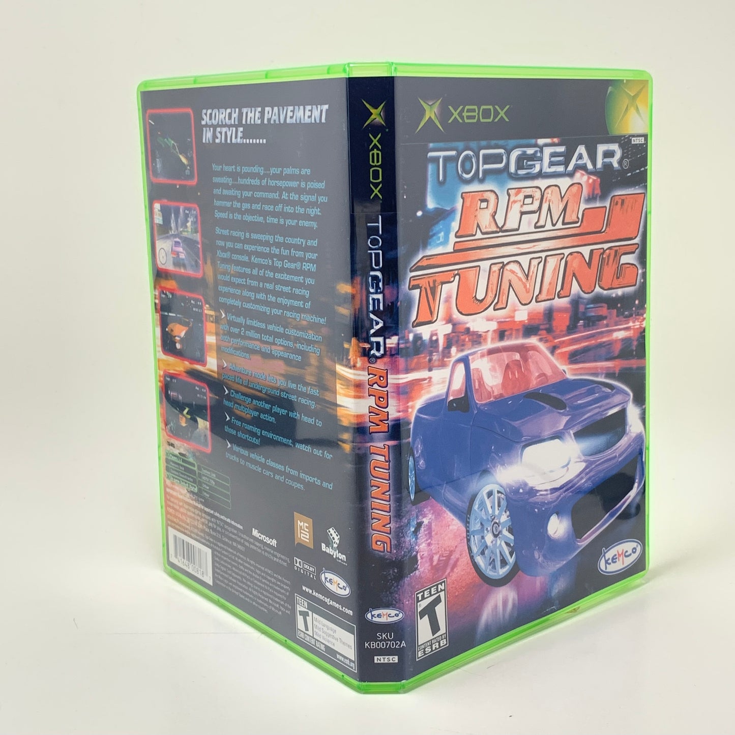 XBox - NO GAME - Top Gear - RPM Tuning
