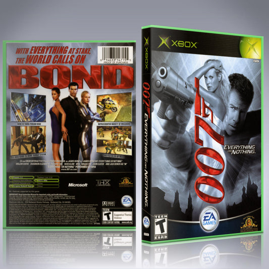 Xbox Case - NO GAME - 007 Everything or Nothing