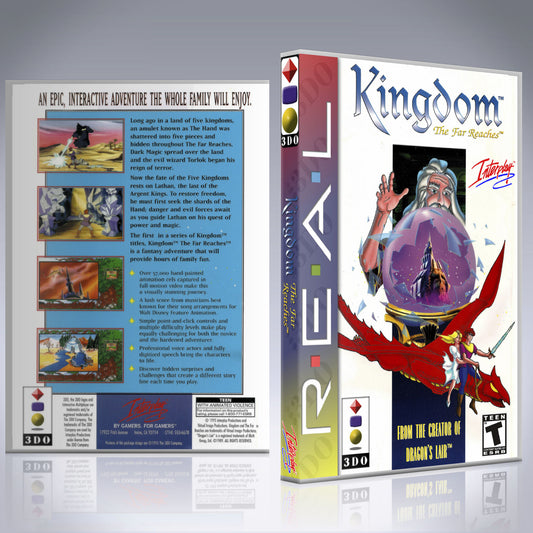 3DO Custom Case - NO GAME - Kingdom - The Far Reaches