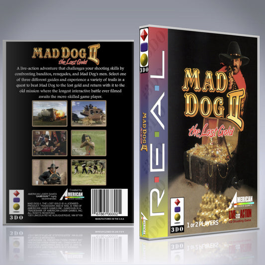 3DO Custom Case - NO GAME - Mad Dog II
